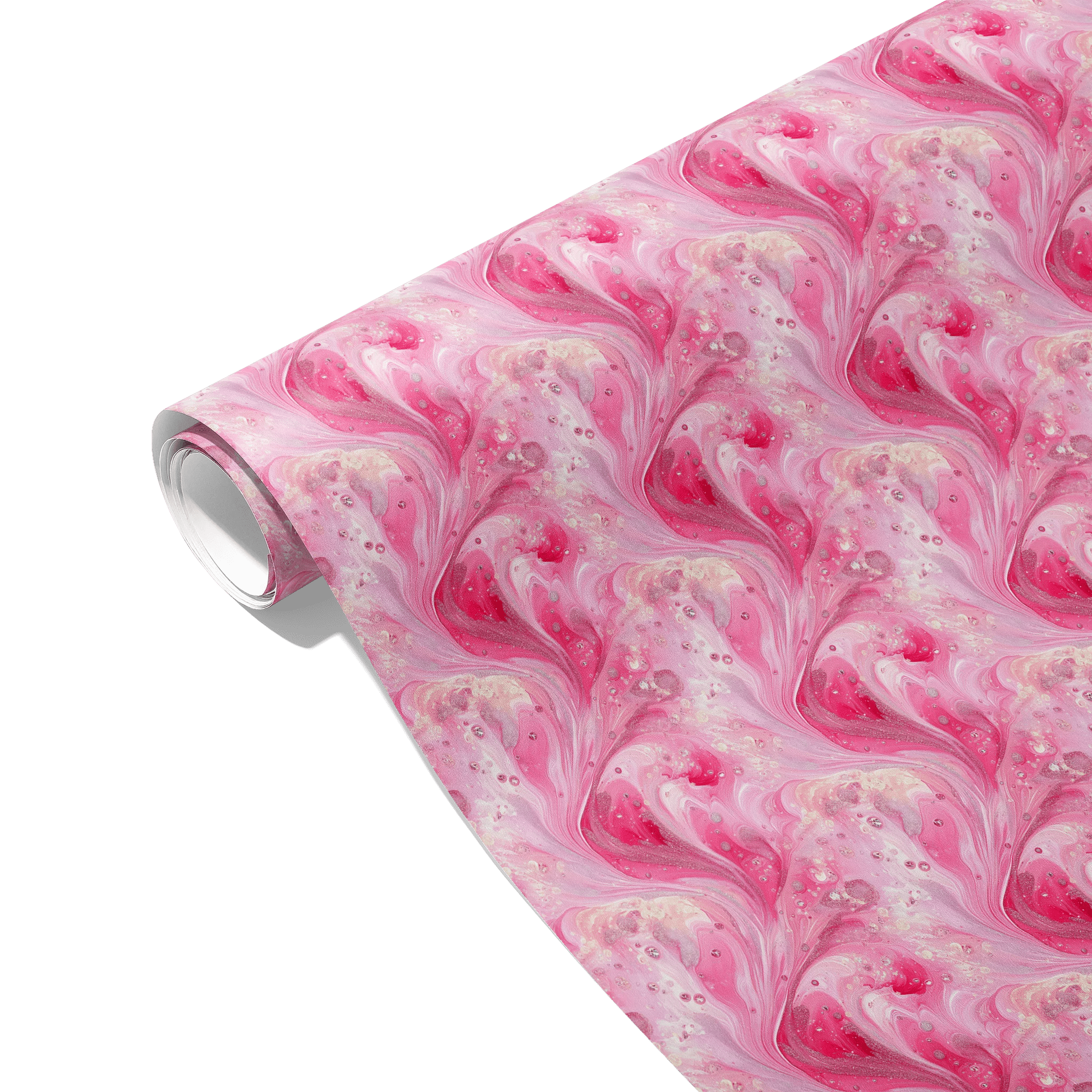 Graceful Curves Gift Wrapping Paper