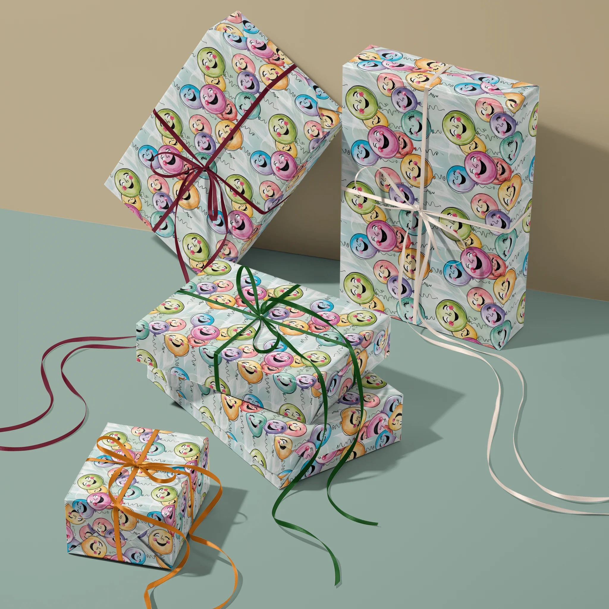 Smile Mile Gift Wrapping Paper