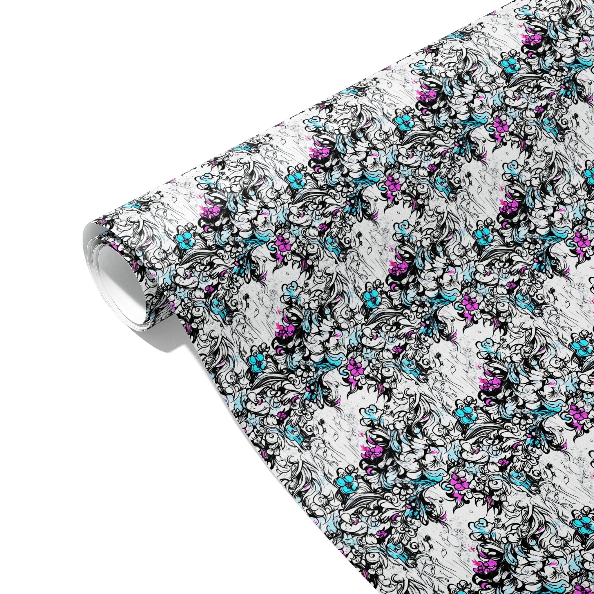 Ink Garden Gift Wrapping Paper