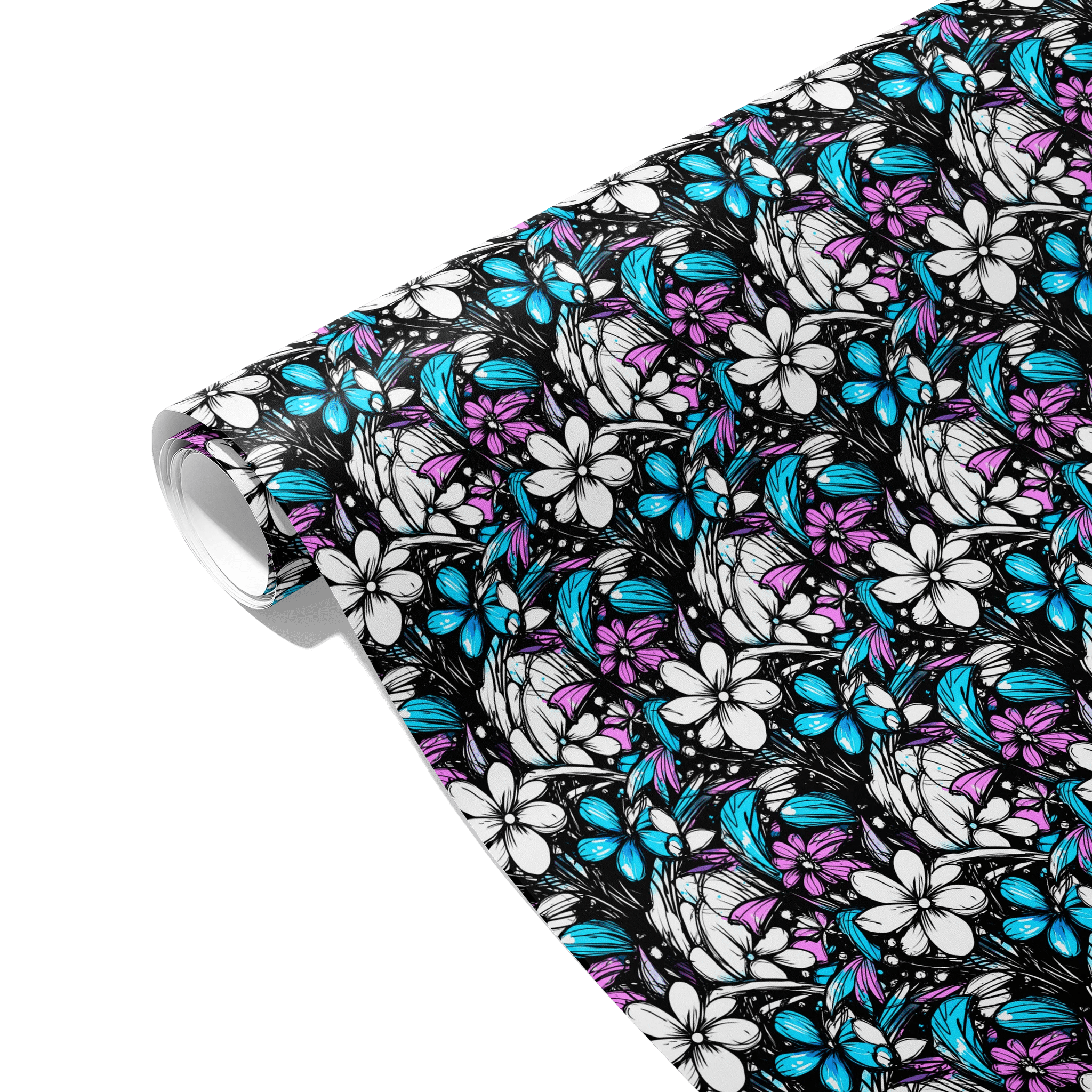 Ink Blooms Gift Wrapping Paper