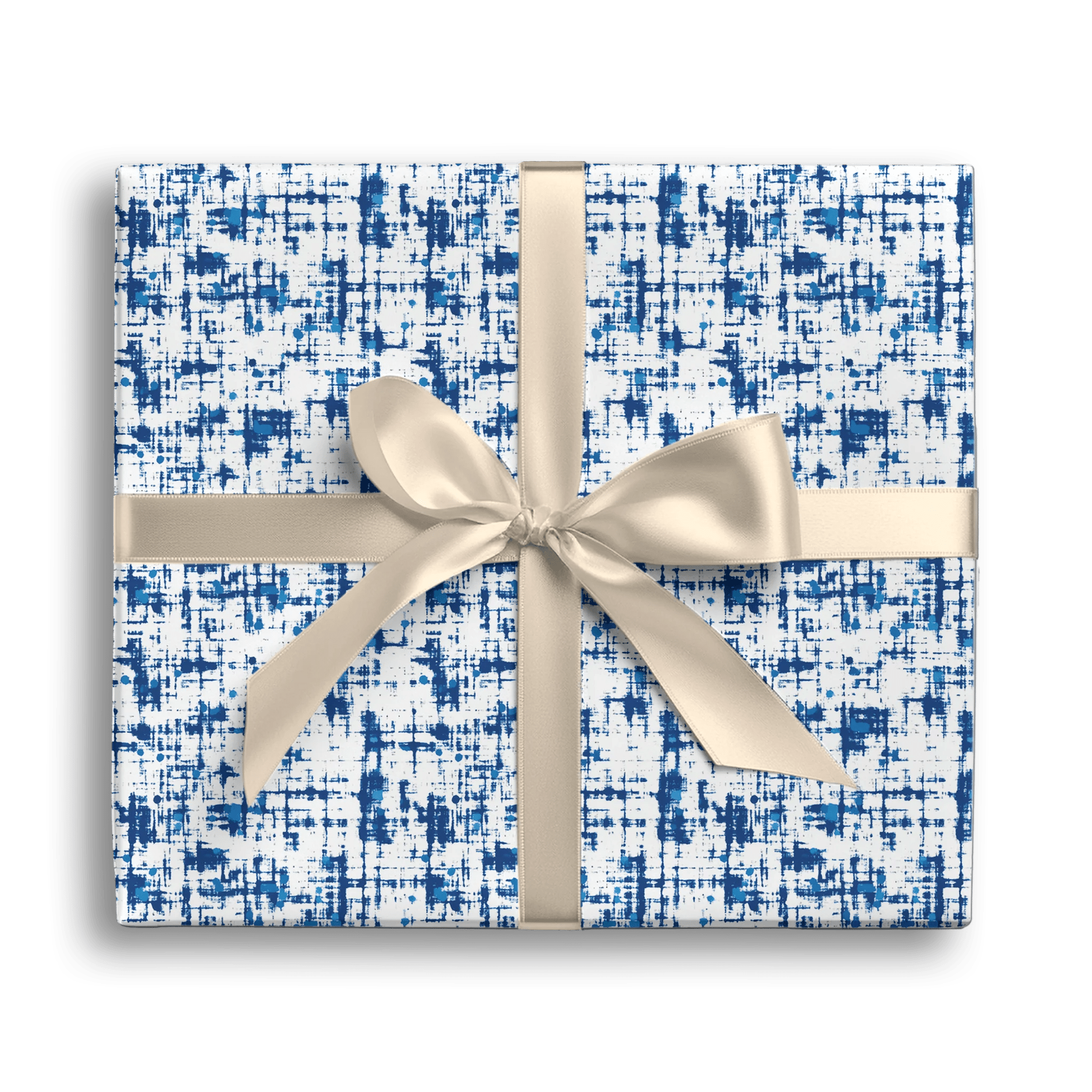 Woven Contrast Gift Wrapping Paper