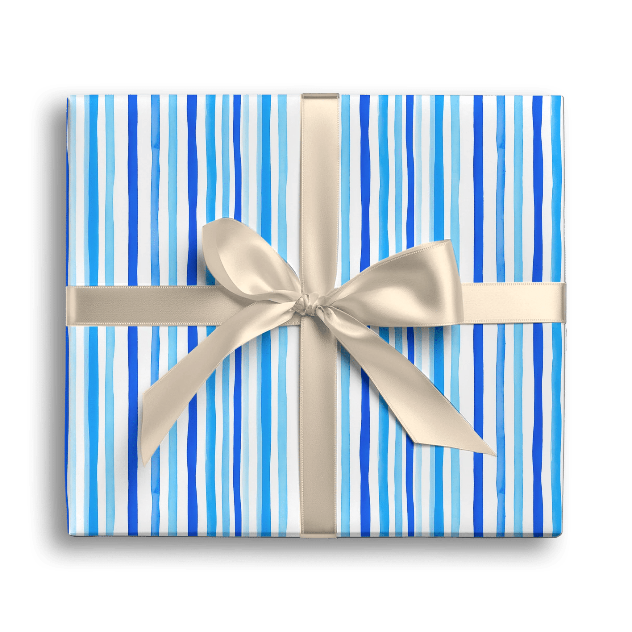 Striped Pathways Gift Wrapping Paper