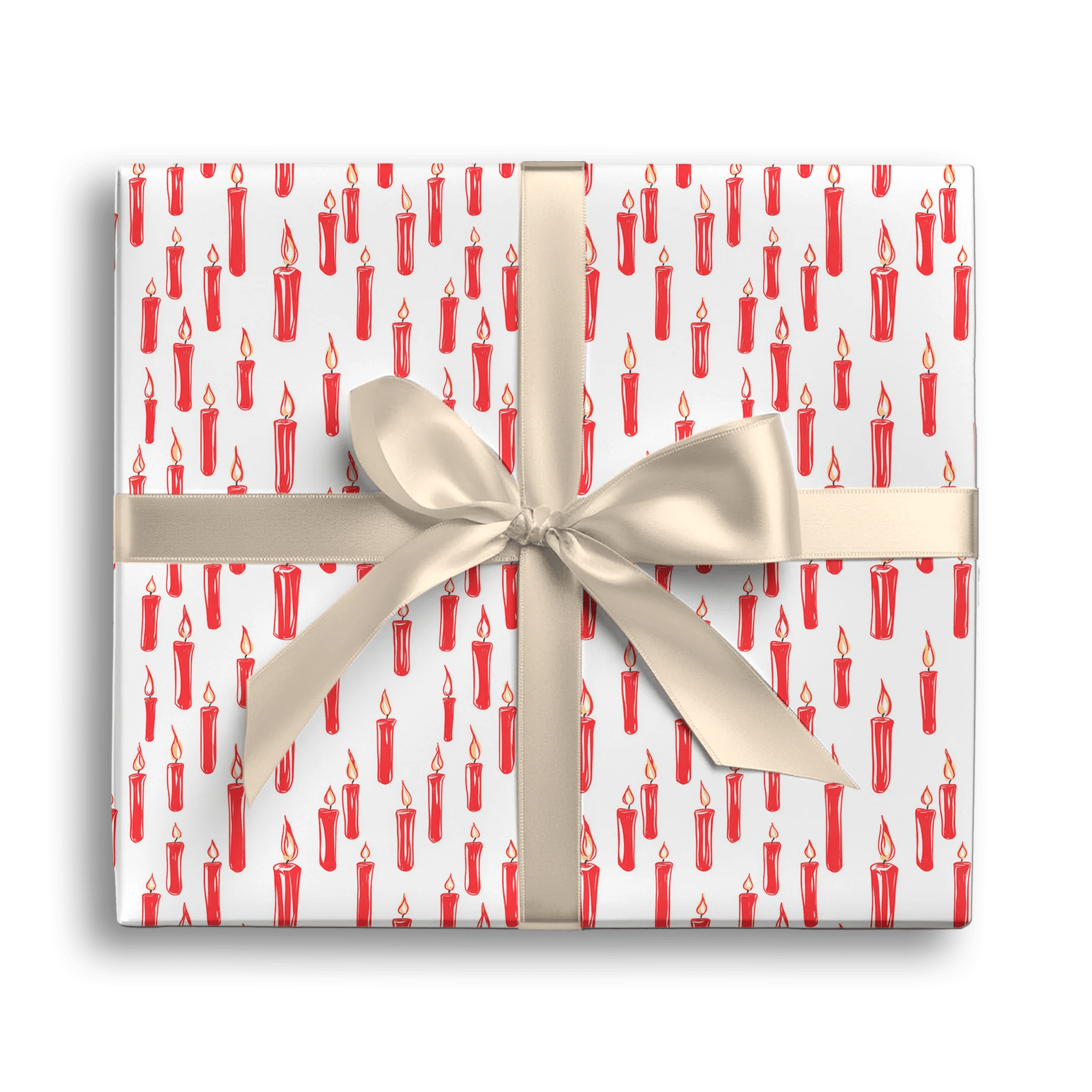 Candlelight Delight Gift Wrapping Paper