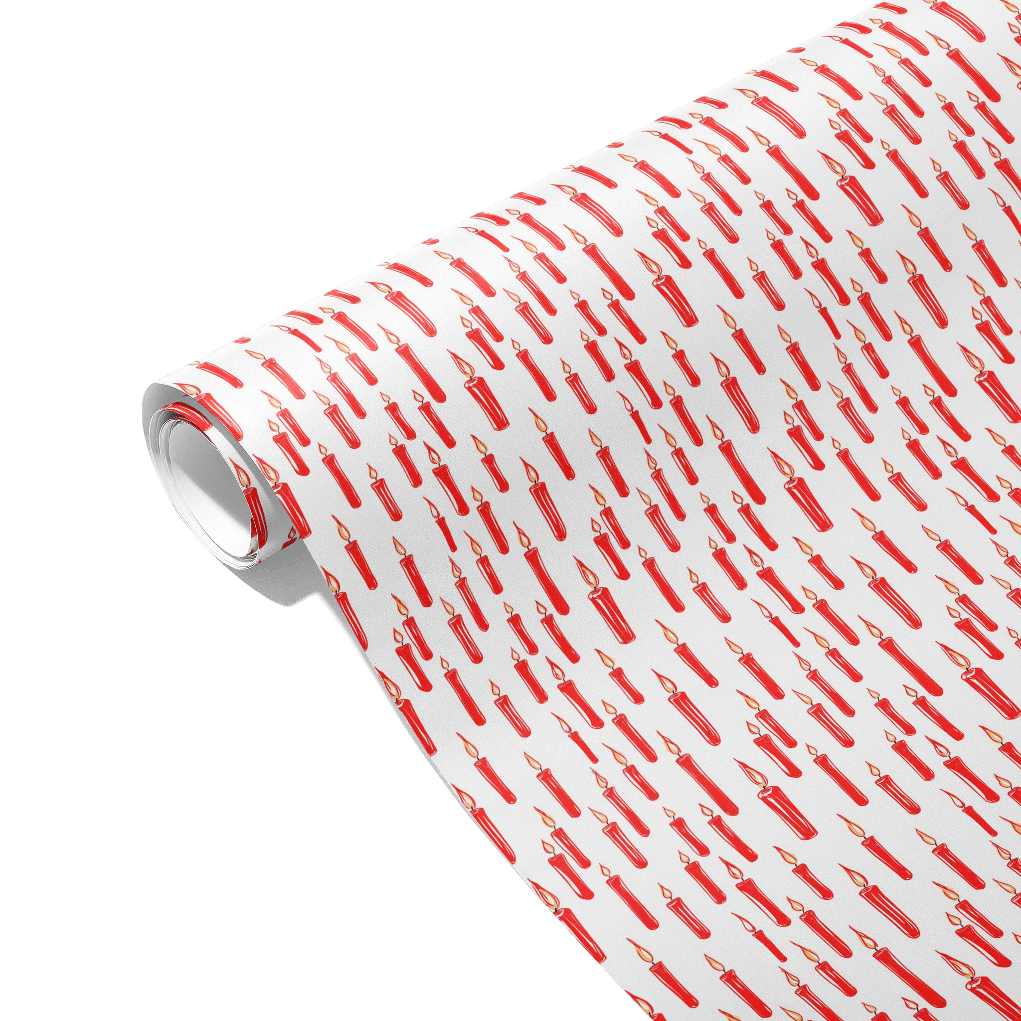 Candlelight Delight Gift Wrapping Paper