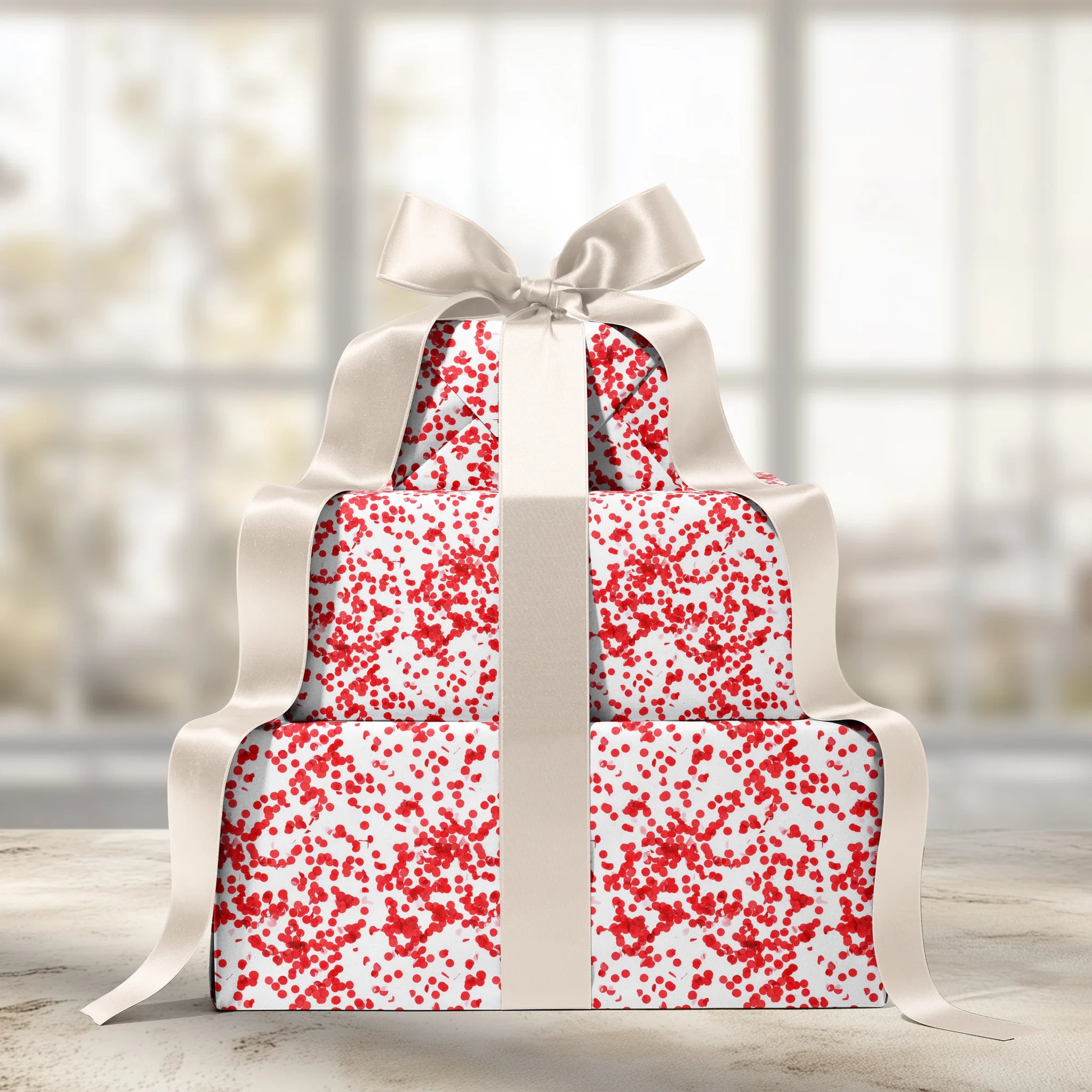 Pop, Drop, And Roll Gift Wrapping Paper