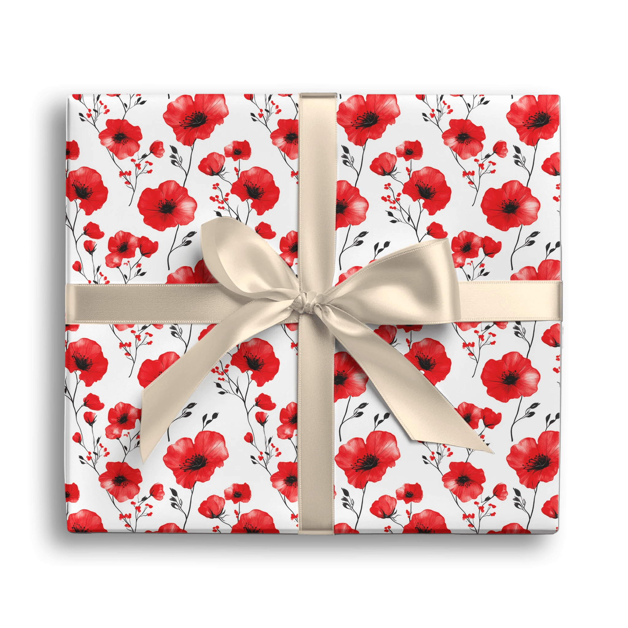 Poppy Hour Gift Wrapping Paper