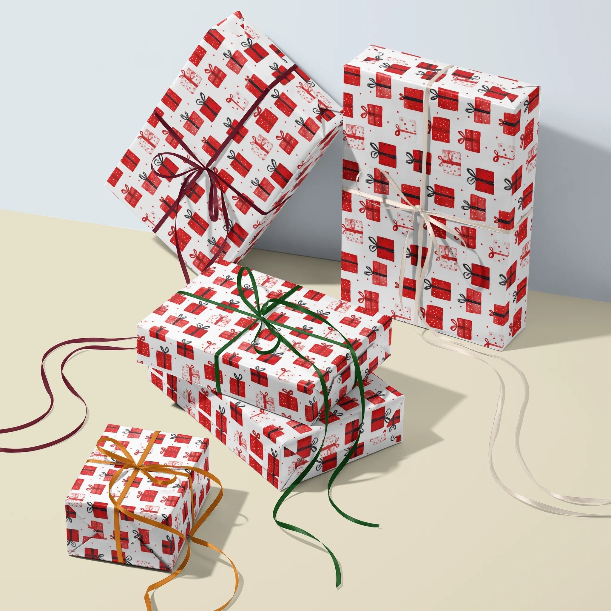 Dot Your Gift List Gift Wrapping Paper