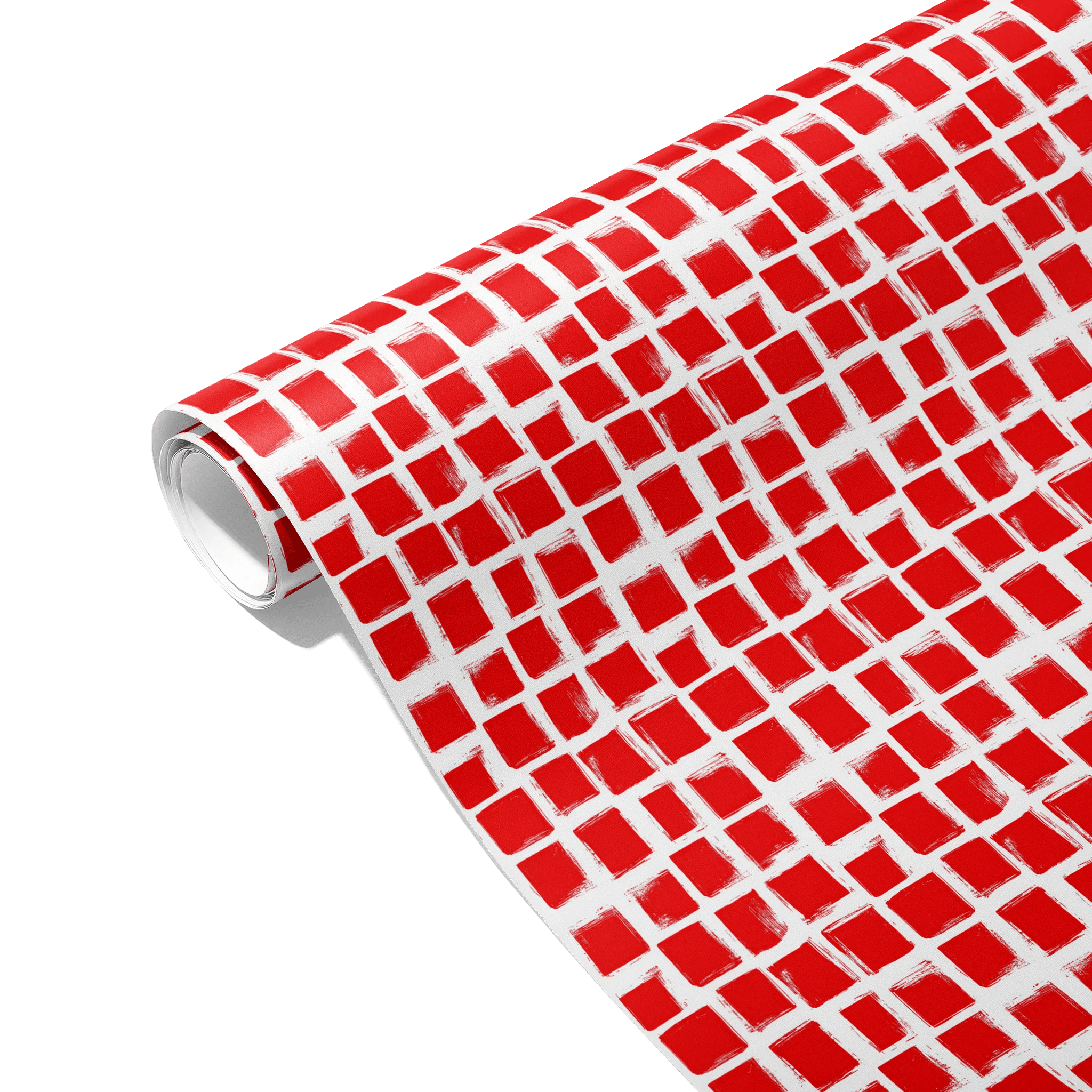 Squarely In Style Gift Wrapping Paper