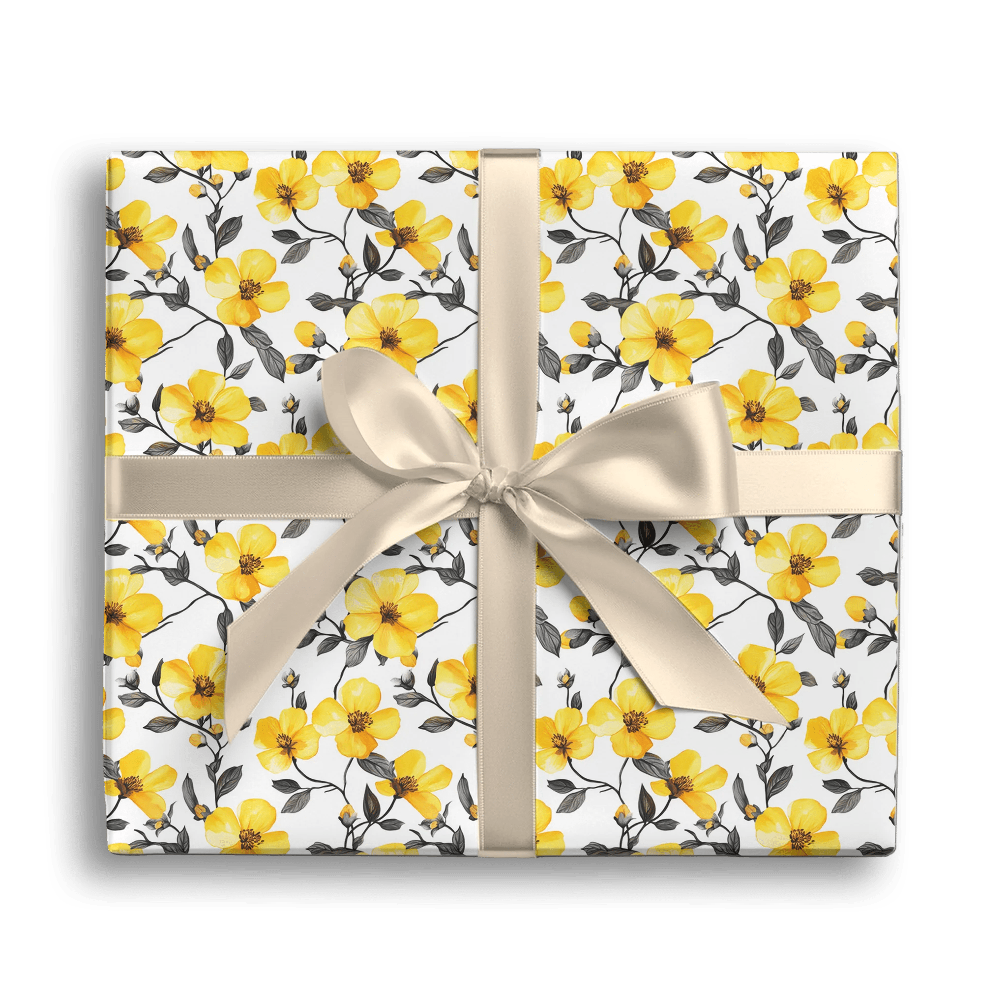 Say It With Flowers Gift Wrapping Paper