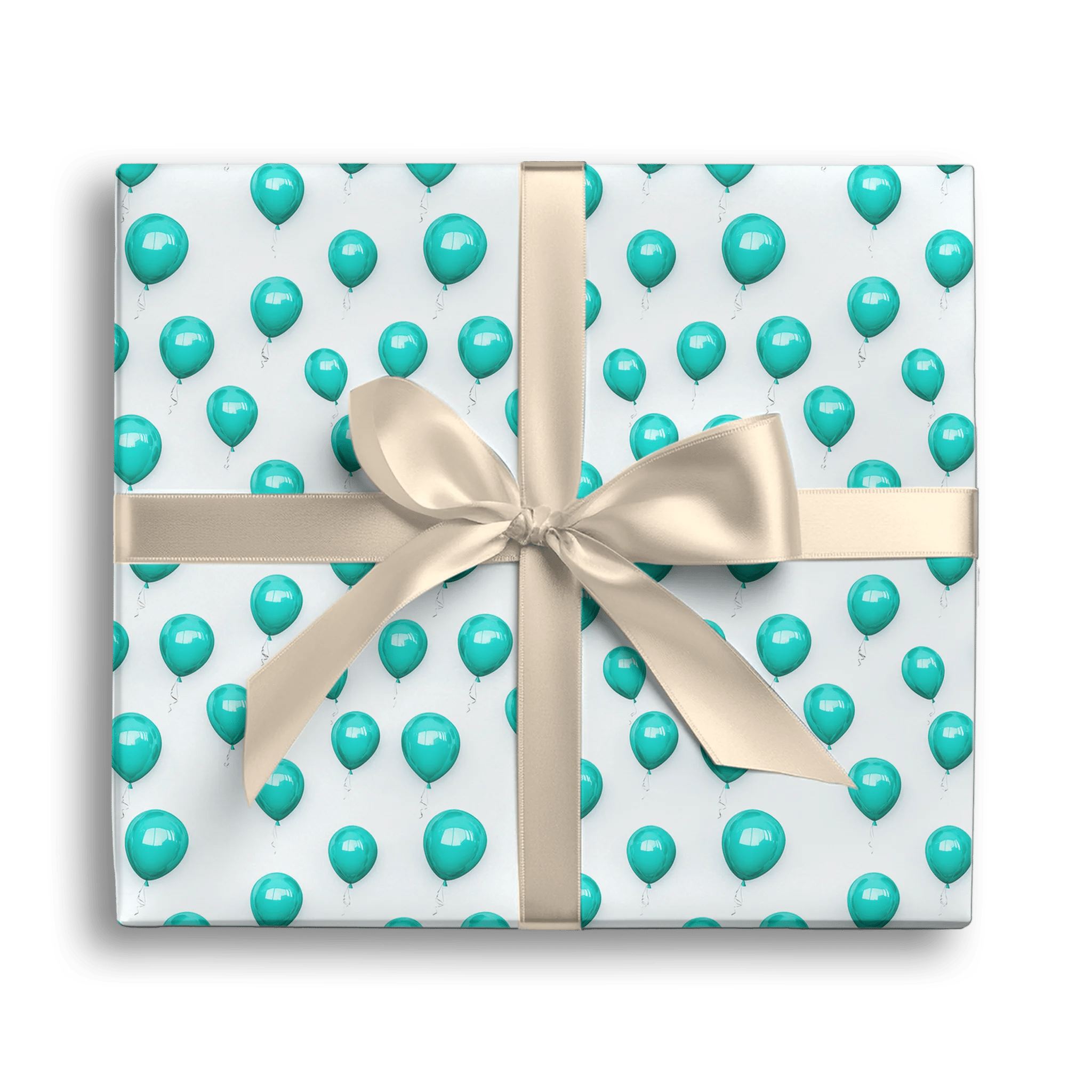 Balloons On Repeat Gift Wrapping Paper