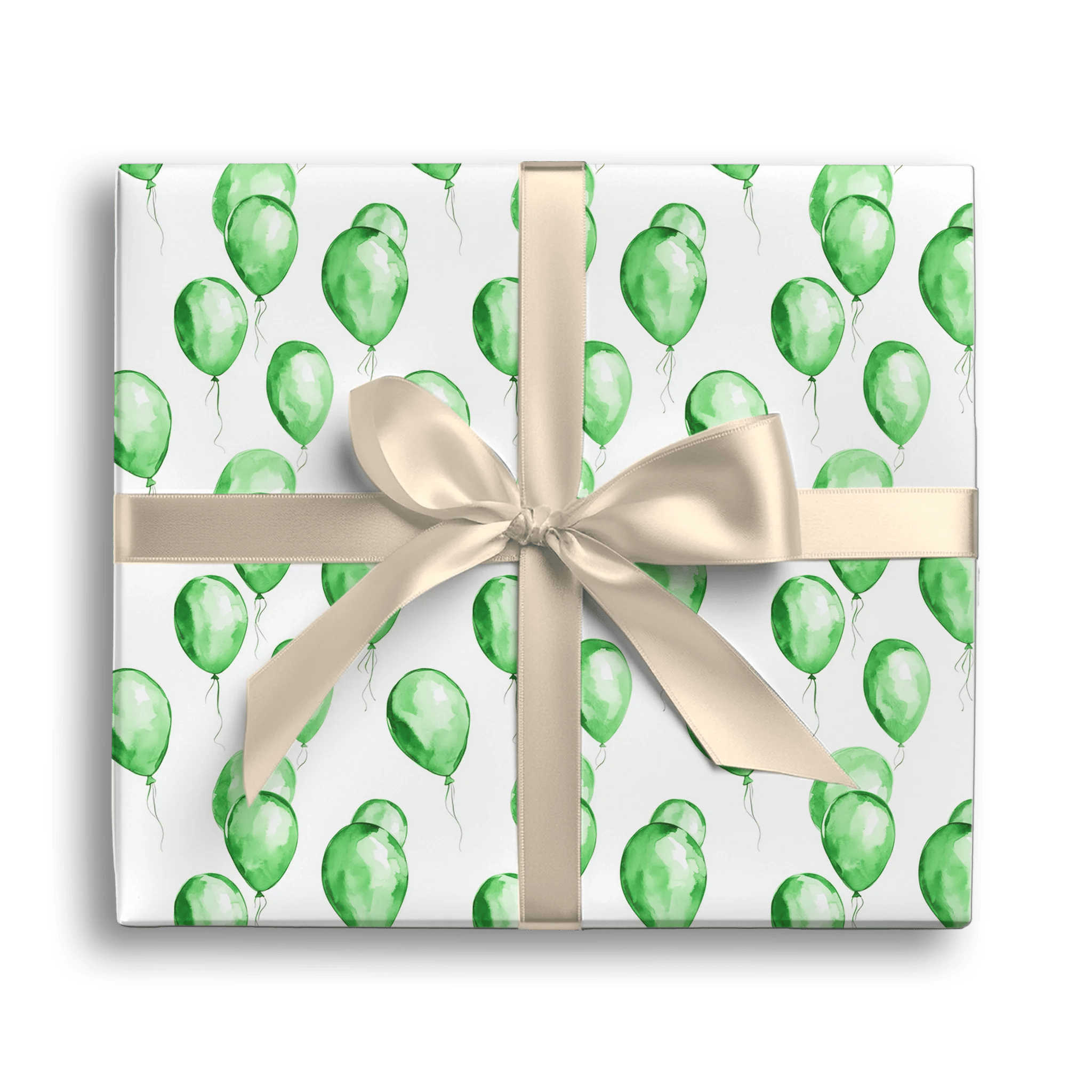 Green With Air Gift Wrapping Paper