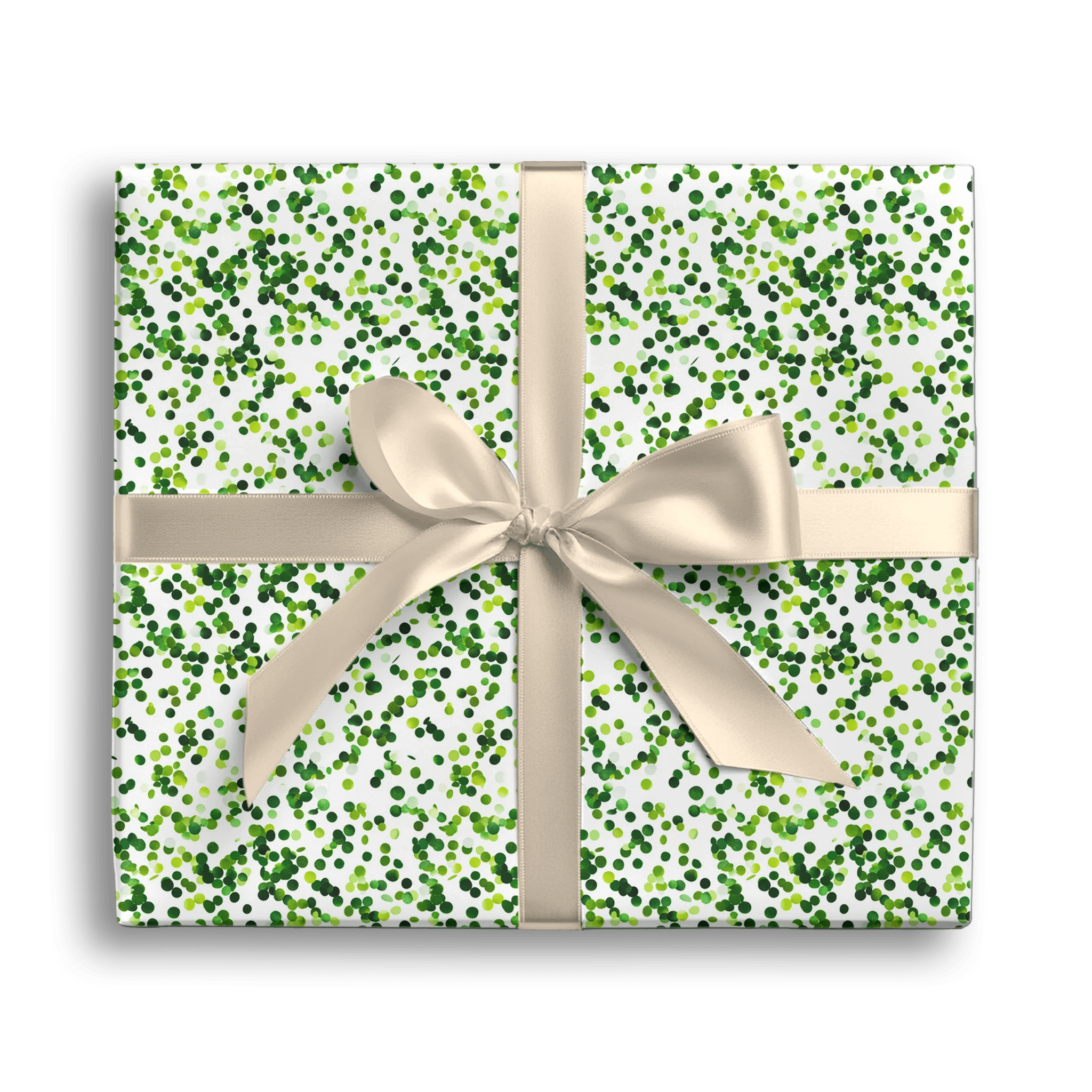 Spotted Leaf Gift Wrapping Paper