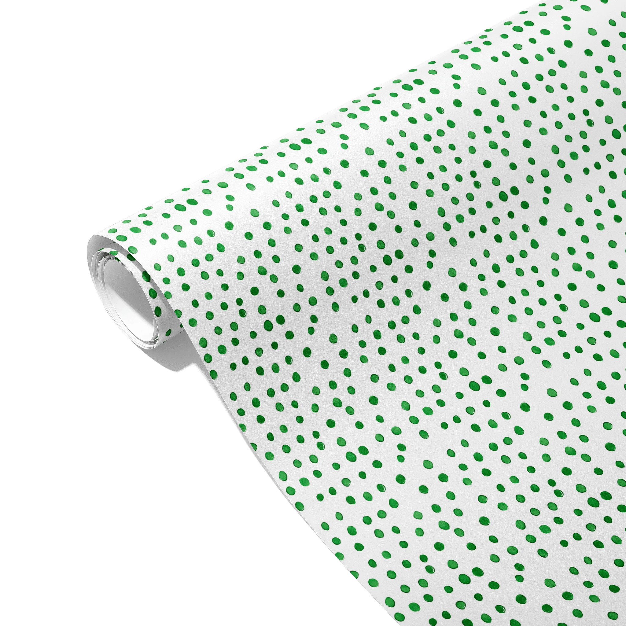 Dot Dot Green Gift Wrapping Paper
