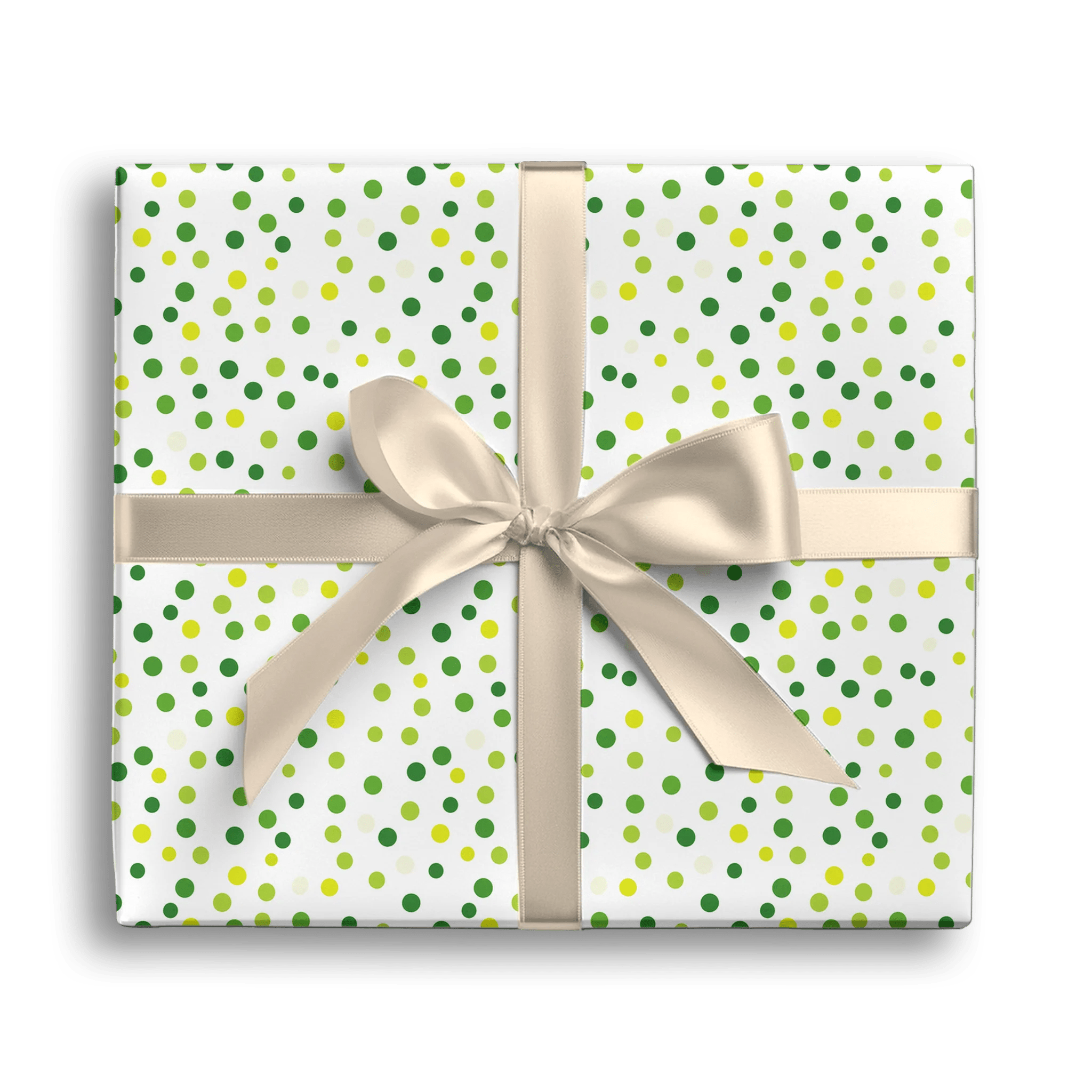 Sprinkle Me Green Gift Wrapping Paper