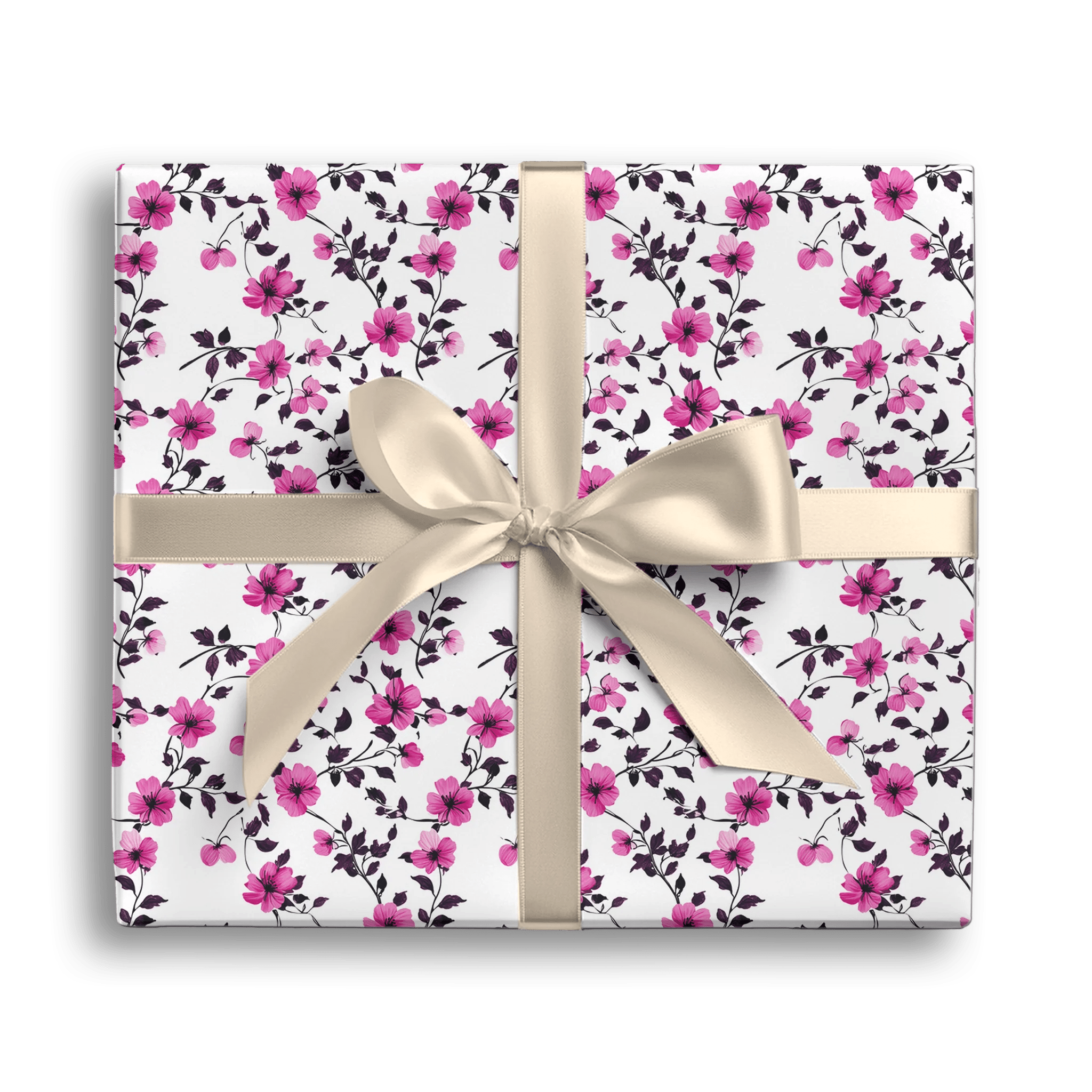 Flourishing In Pink Gift Wrapping Paper