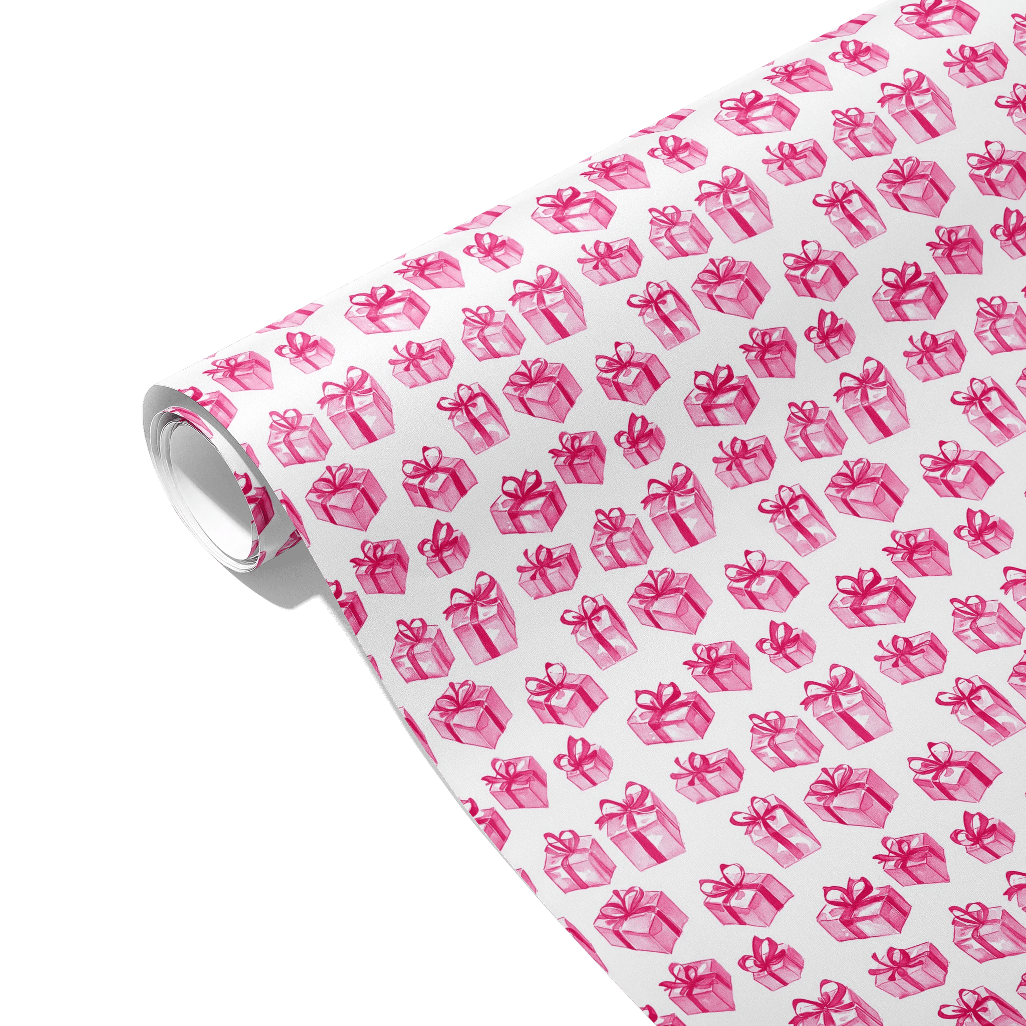 Pretty In Present Pink Gift Wrapping Paper