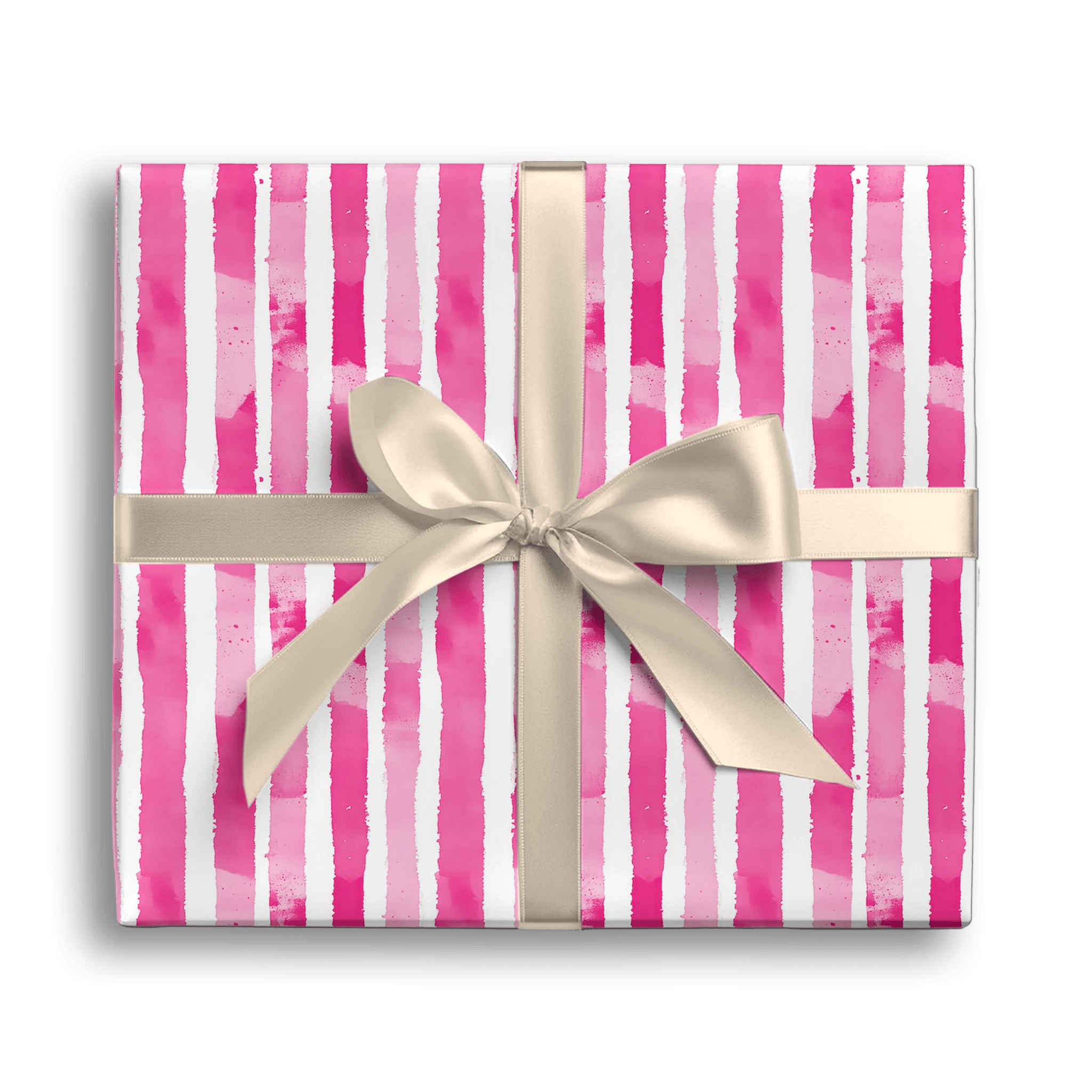 Blush Hour Stripes Gift Wrapping Paper