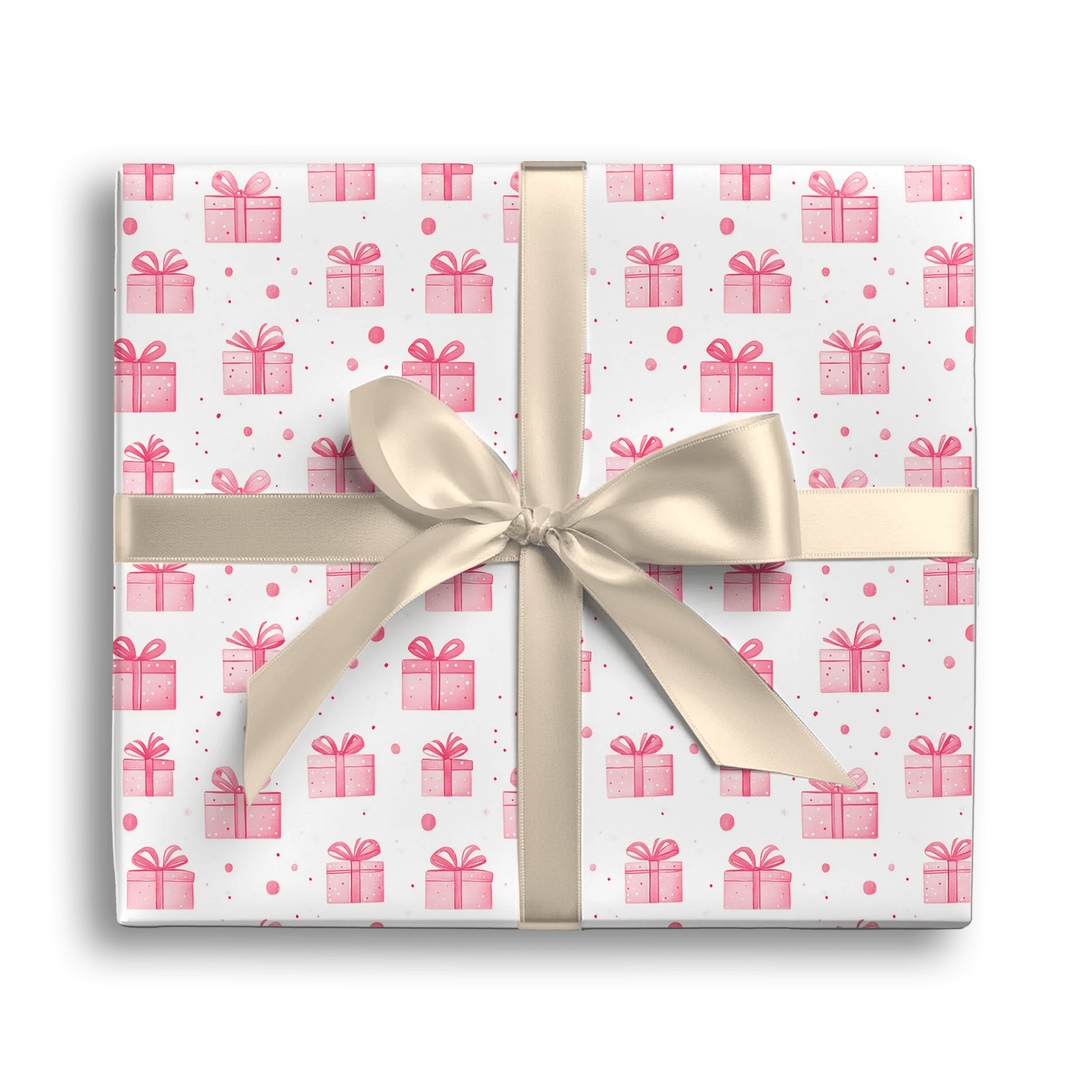 Present Tense Gift Wrapping Paper