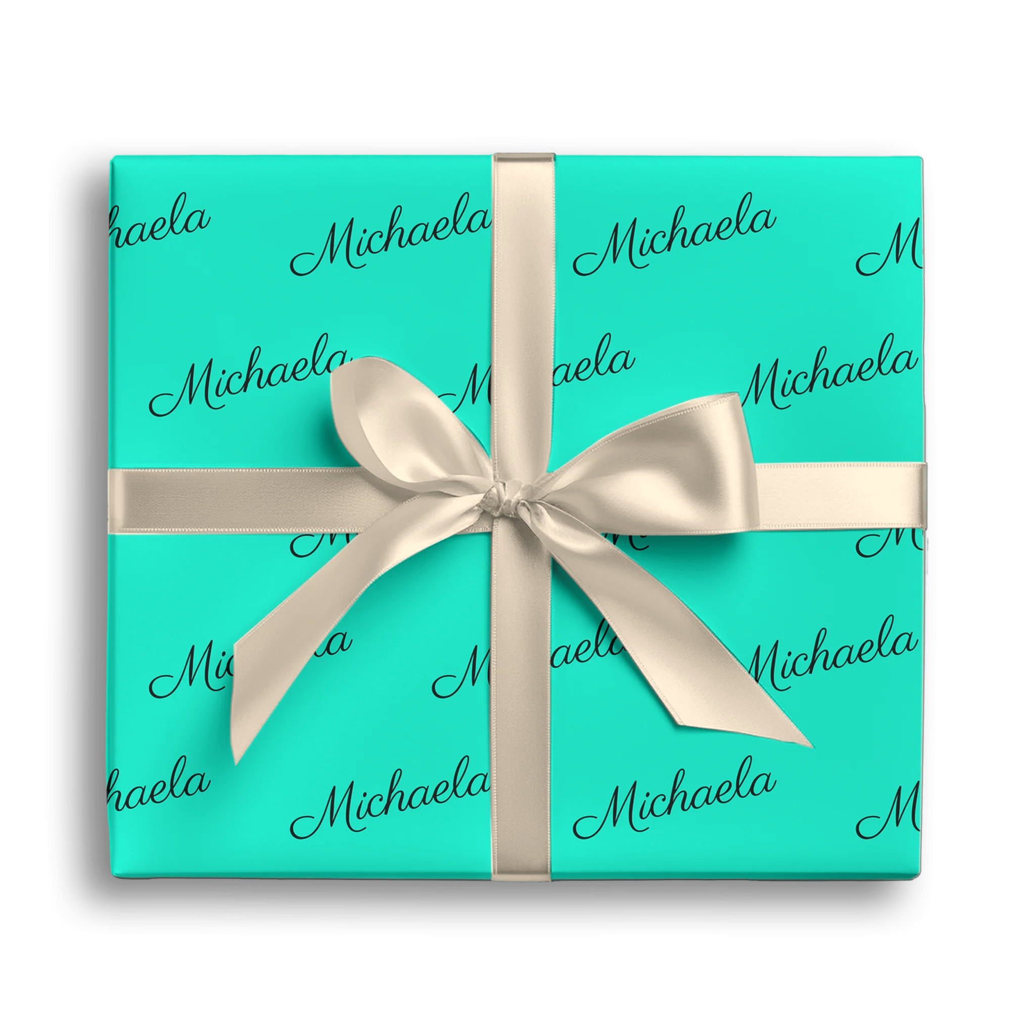 Signed, Name Delivered Gift Wrapping Paper