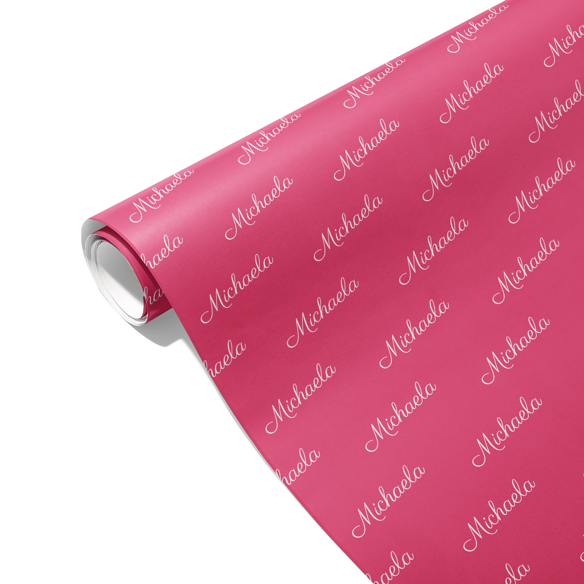 Name Drop Gift Wrapping Paper