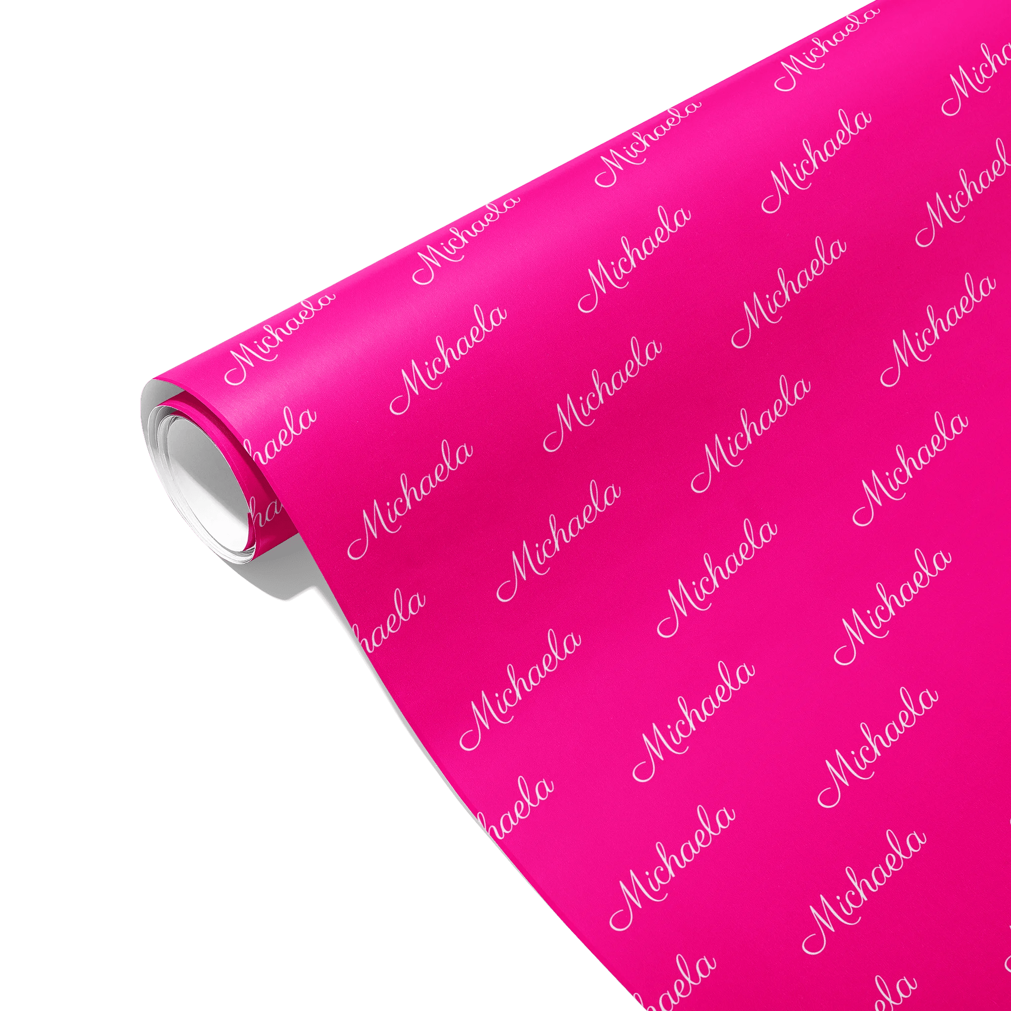 Signed and Lined Gift Wrapping Paper