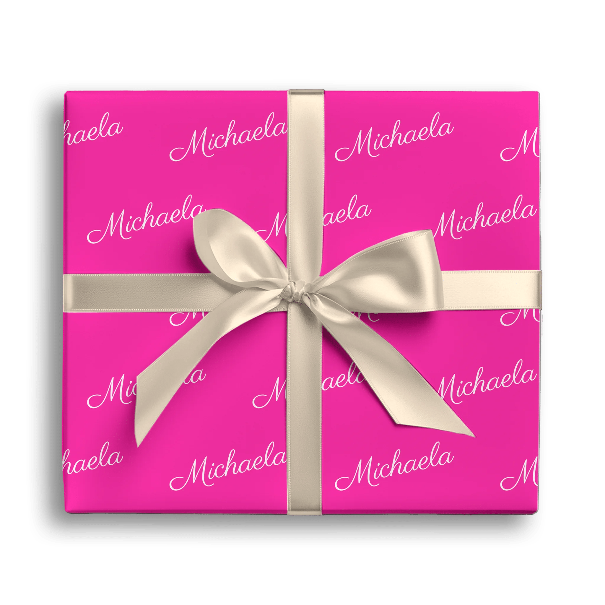 Love Print Repeat Gift Wrapping Paper