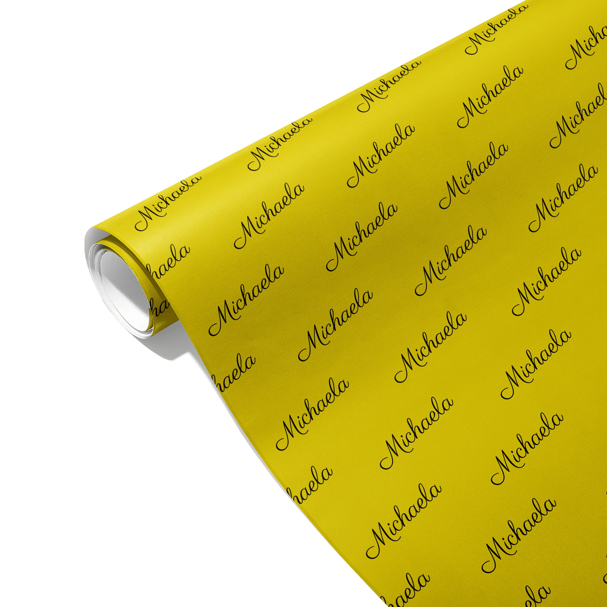 Name in Lights Gift Wrapping Paper