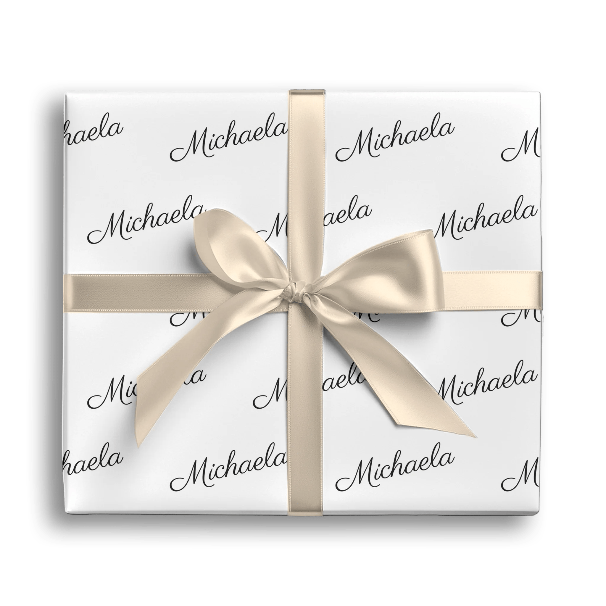 Letter Swept Gift Wrapping Paper