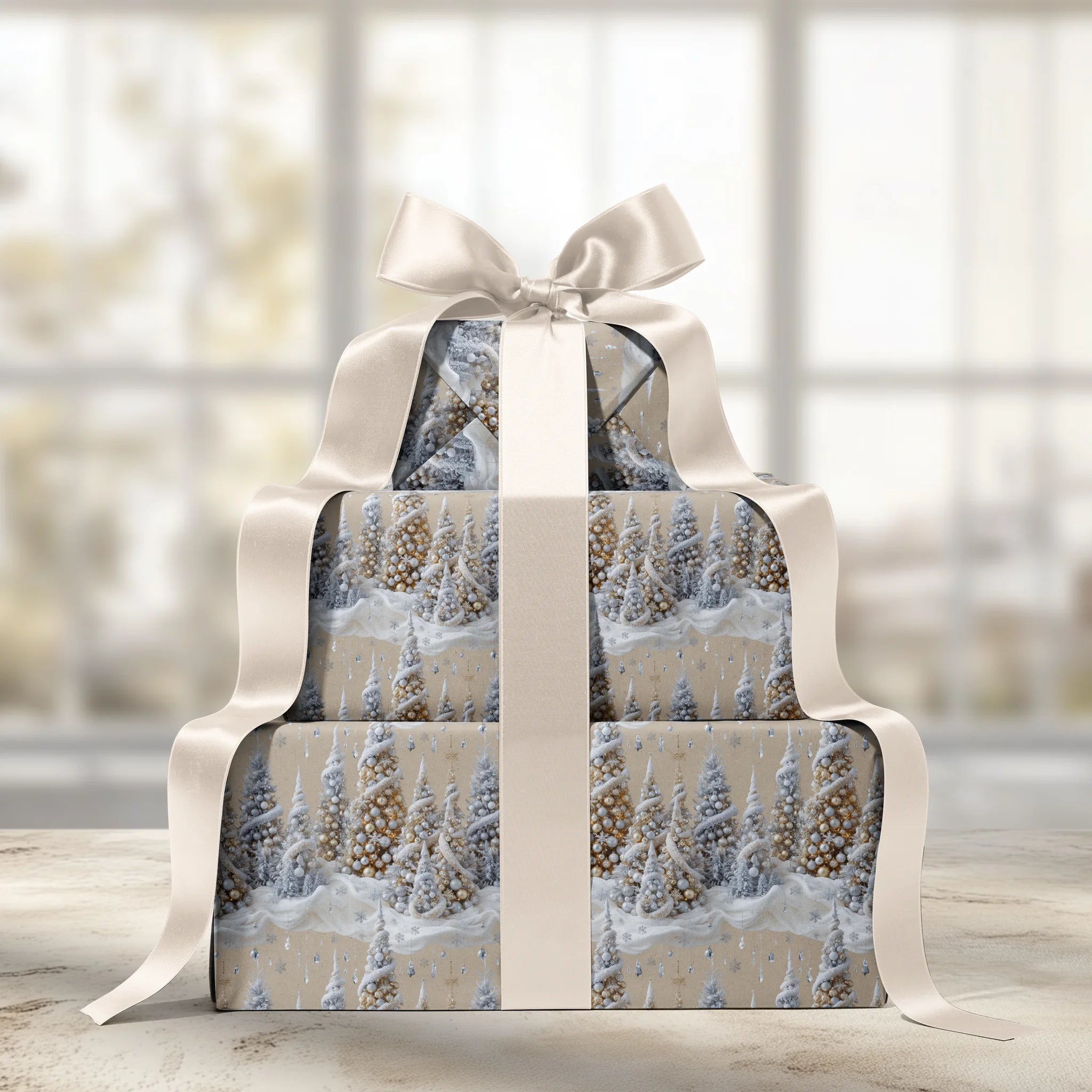 Pine Time Capsule Gift Wrapping Paper