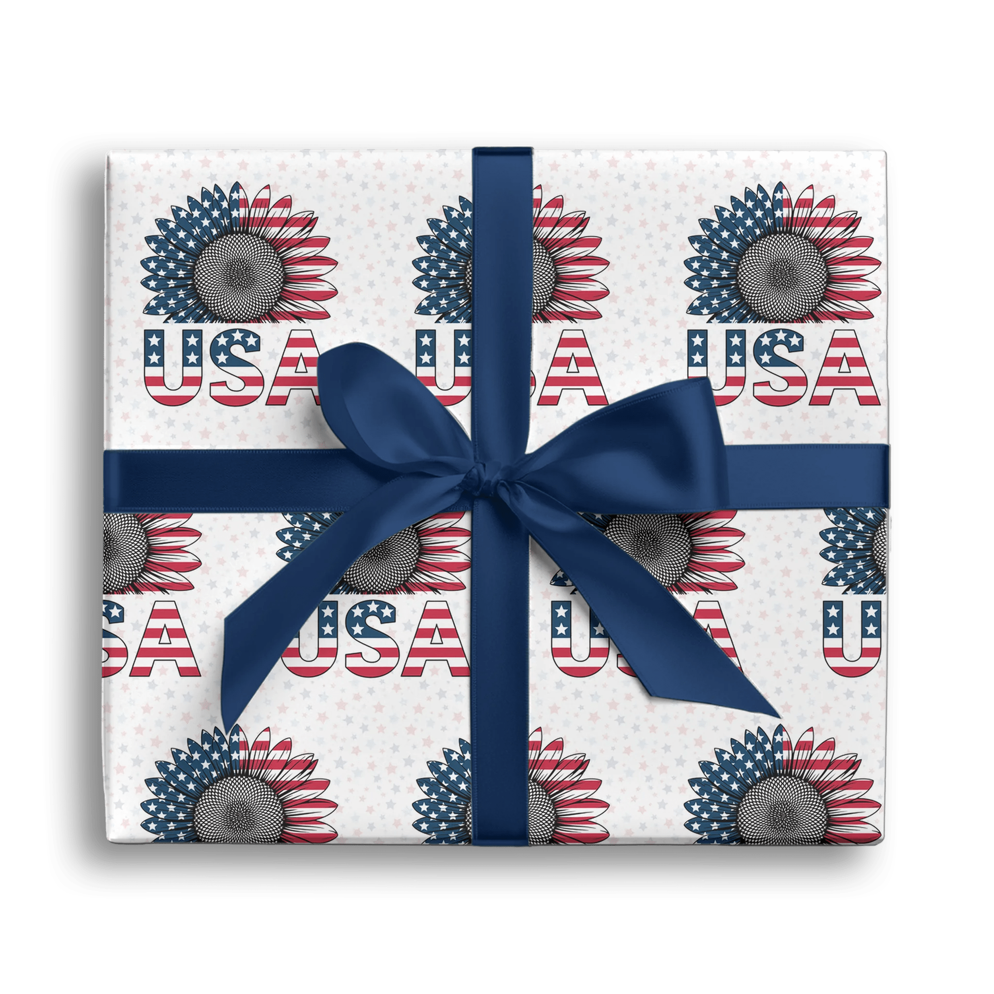 Sunny Patriotic Salute Gift Wrapping Paper