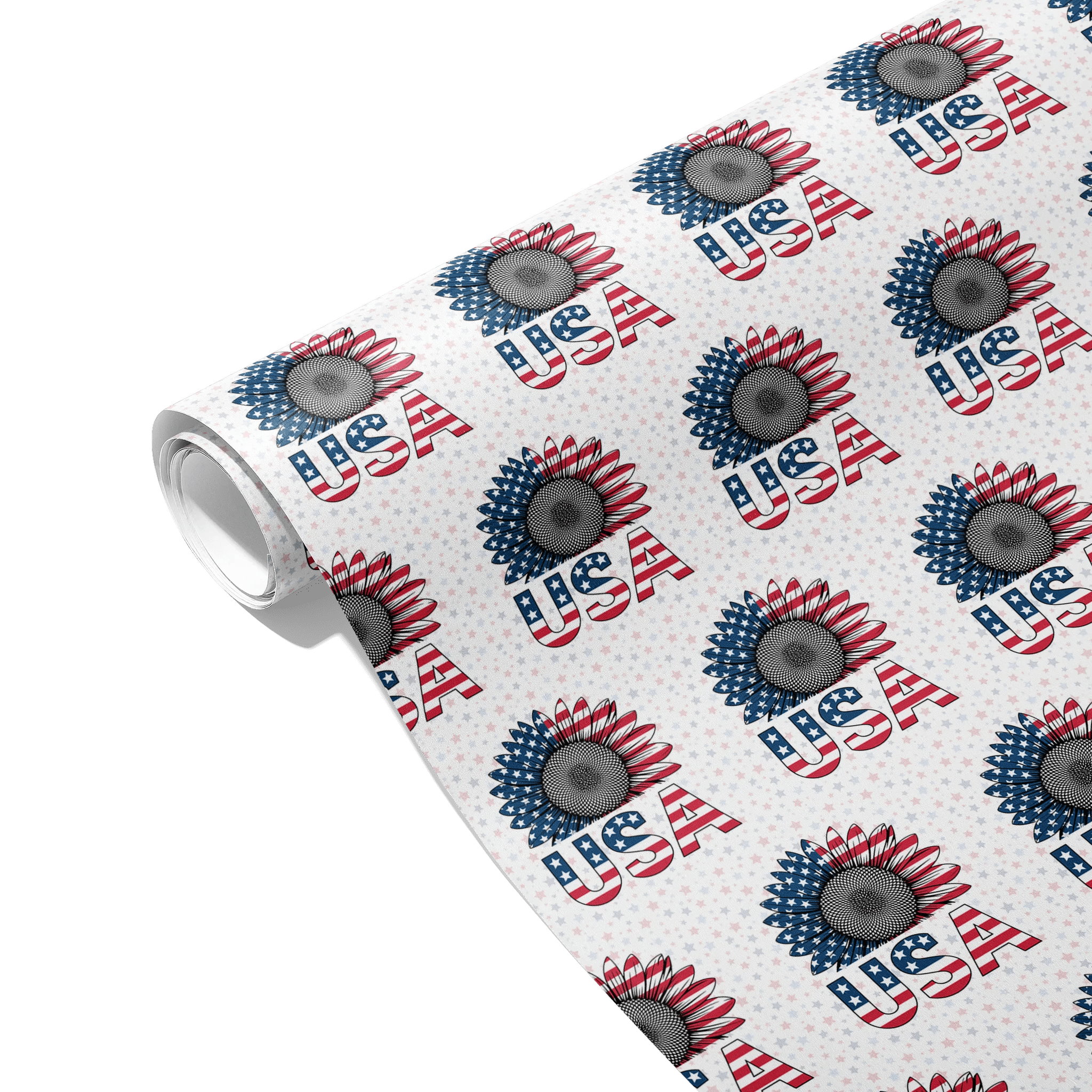 Sunny Patriotic Salute Gift Wrapping Paper