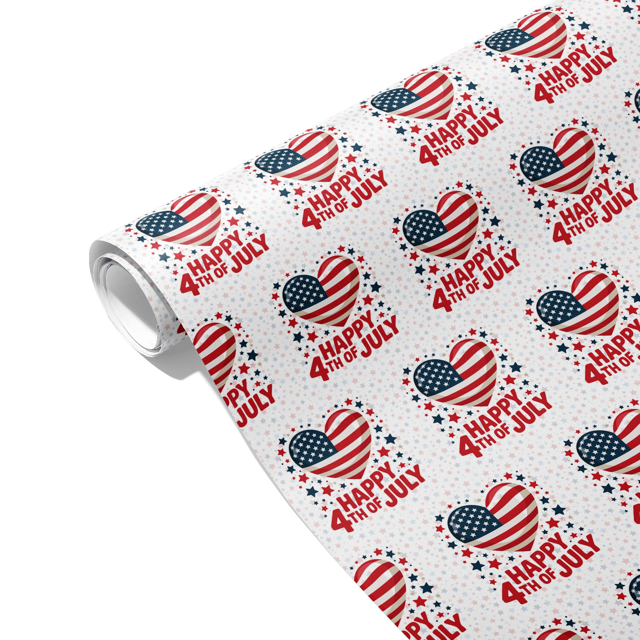 Heartfelt Holiday Wishes Gift Wrapping Paper