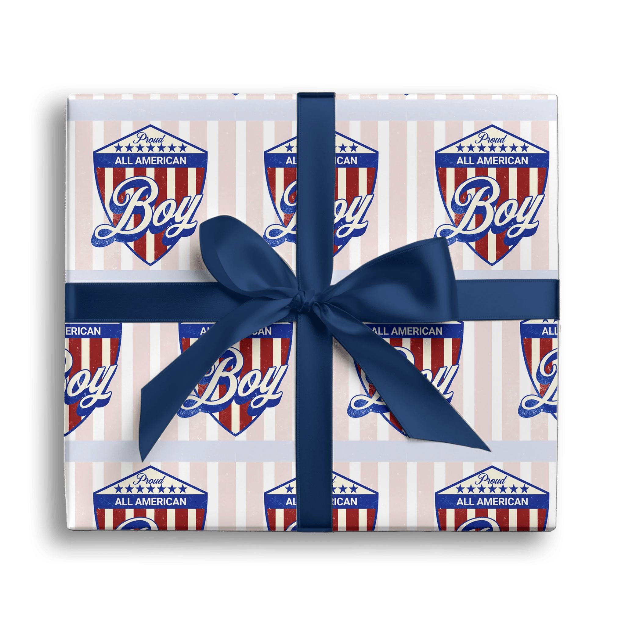 Young Patriot Spirit Gift Wrapping Paper