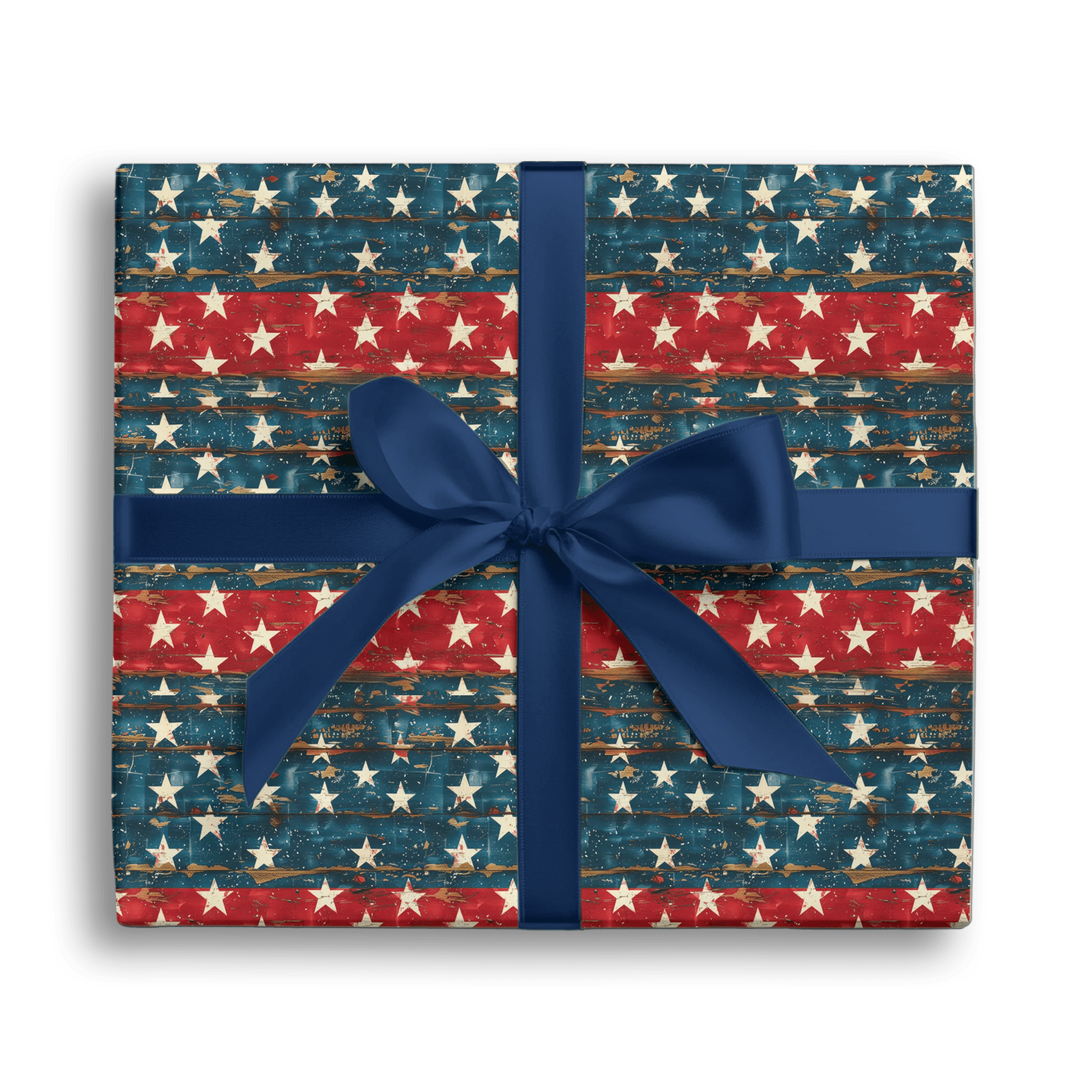 Weathered Star Wonder Gift Wrapping Paper