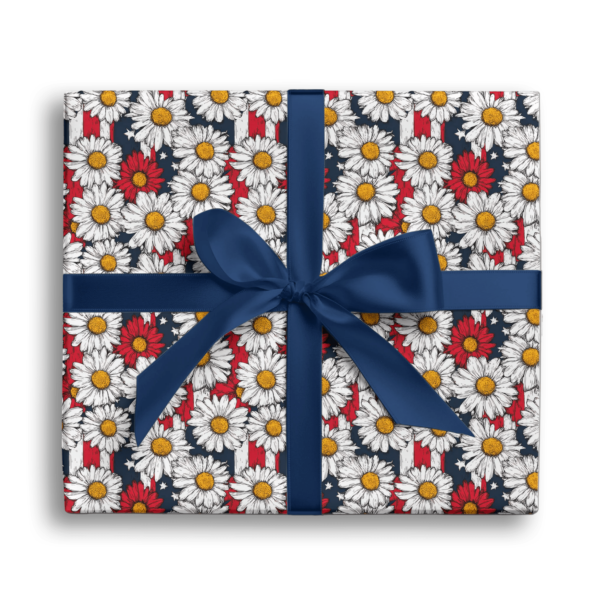 Blooming Banner Daisies Gift Wrapping Paper