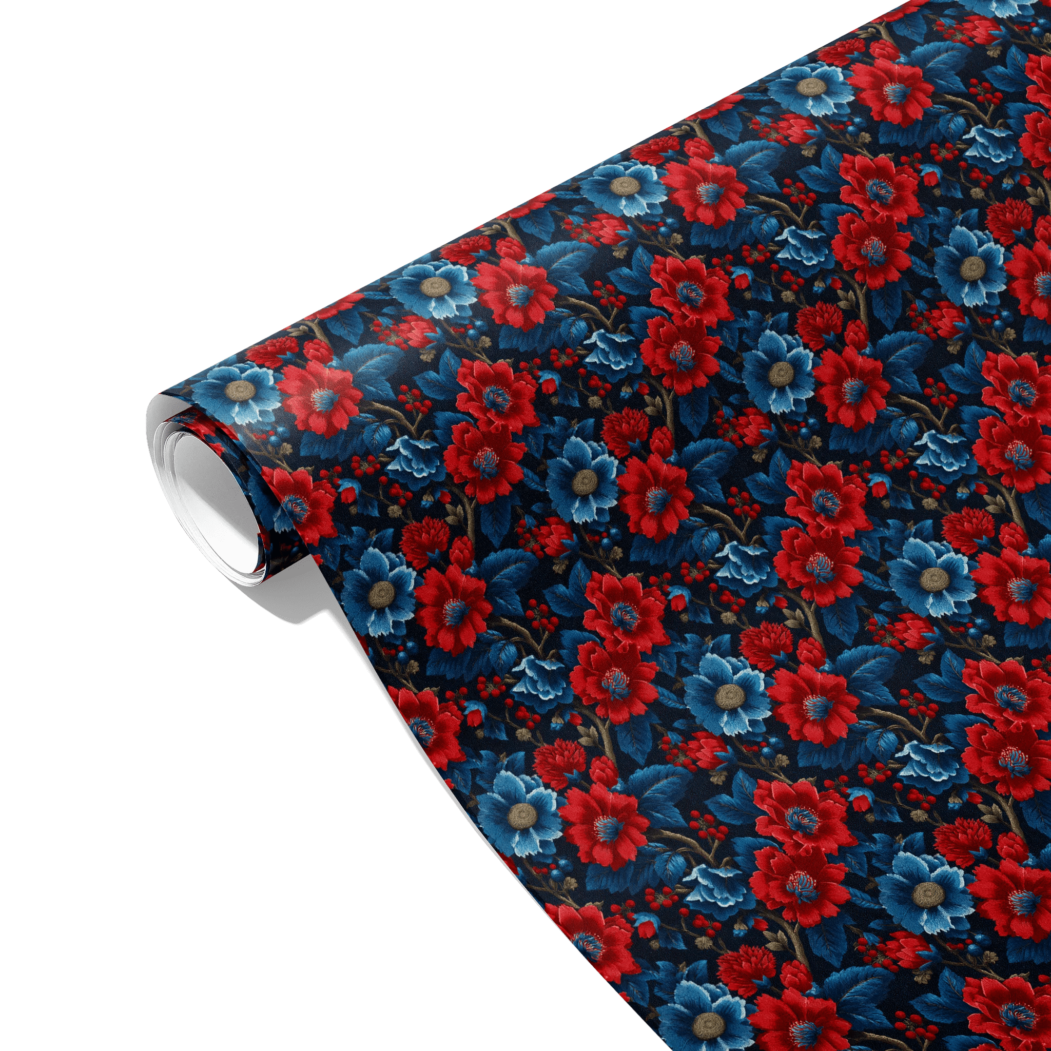 Tapestry Tribute Florals Gift Wrapping Paper