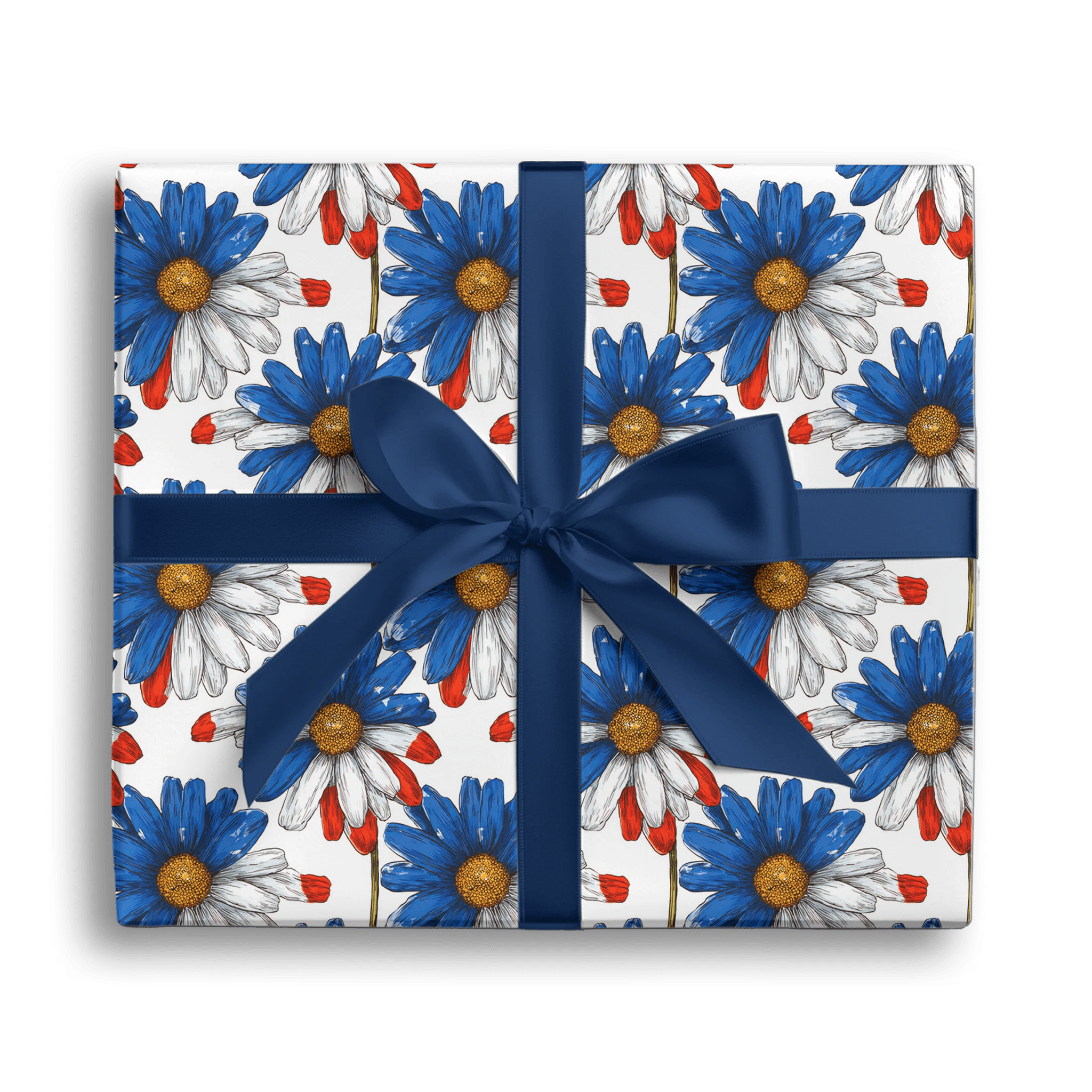 Daisy Delight Blooms Gift Wrapping Paper