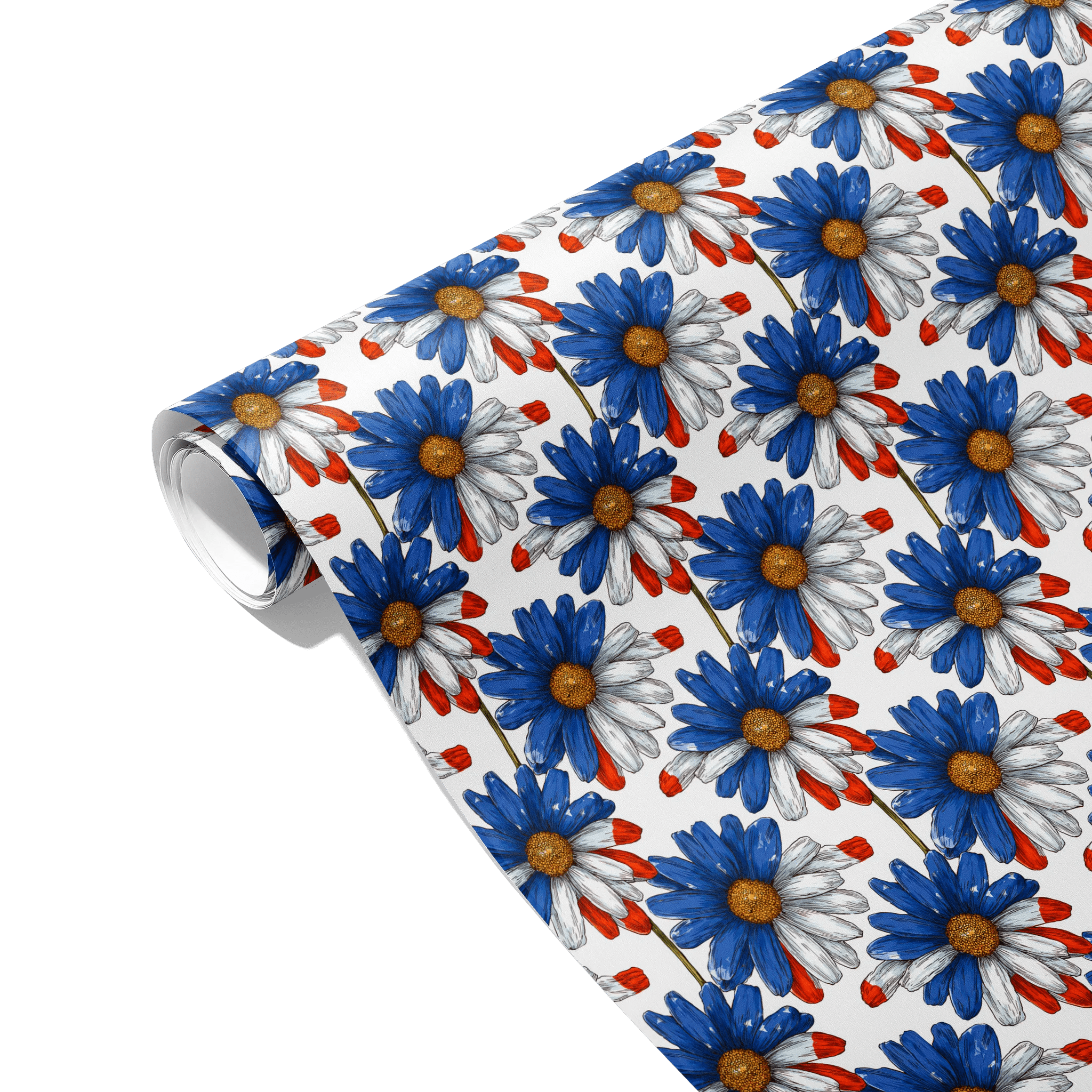Daisy Delight Blooms Gift Wrapping Paper