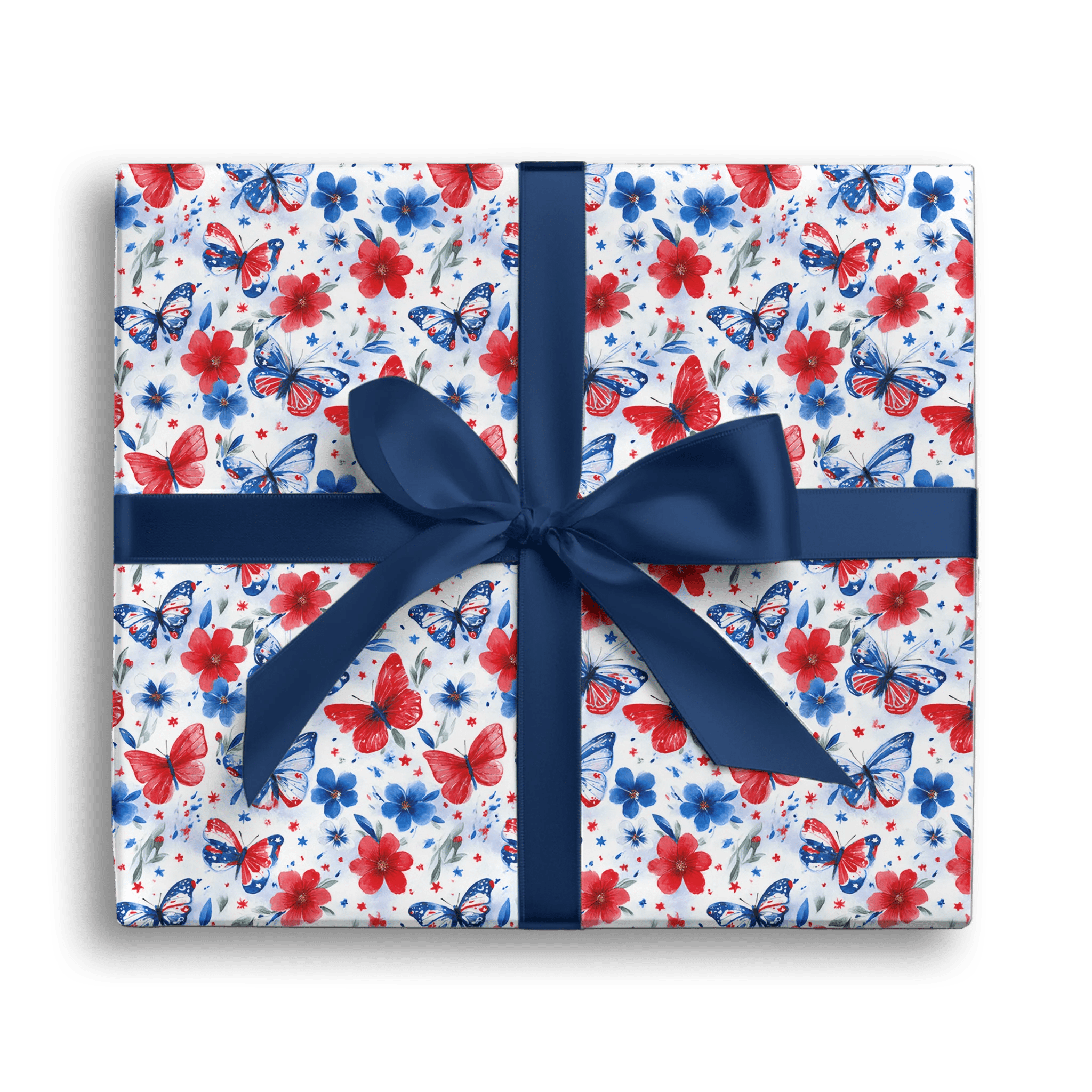 Watercolor Whimsy Butterflies Gift Wrapping Paper