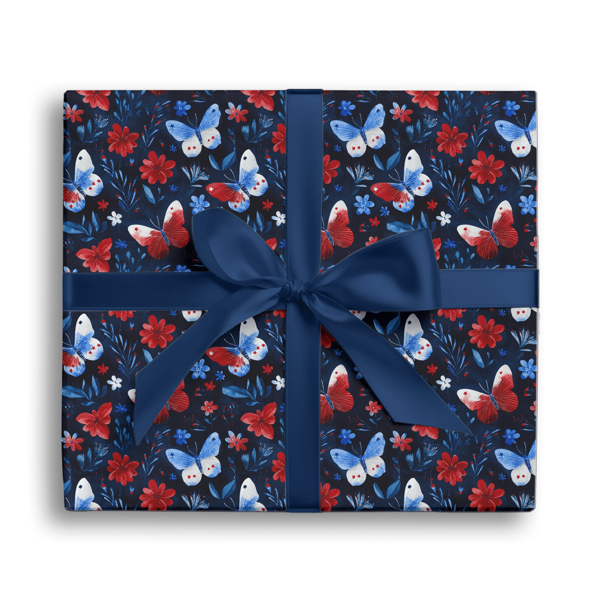 Starry Flutter Wings Gift Wrapping Paper