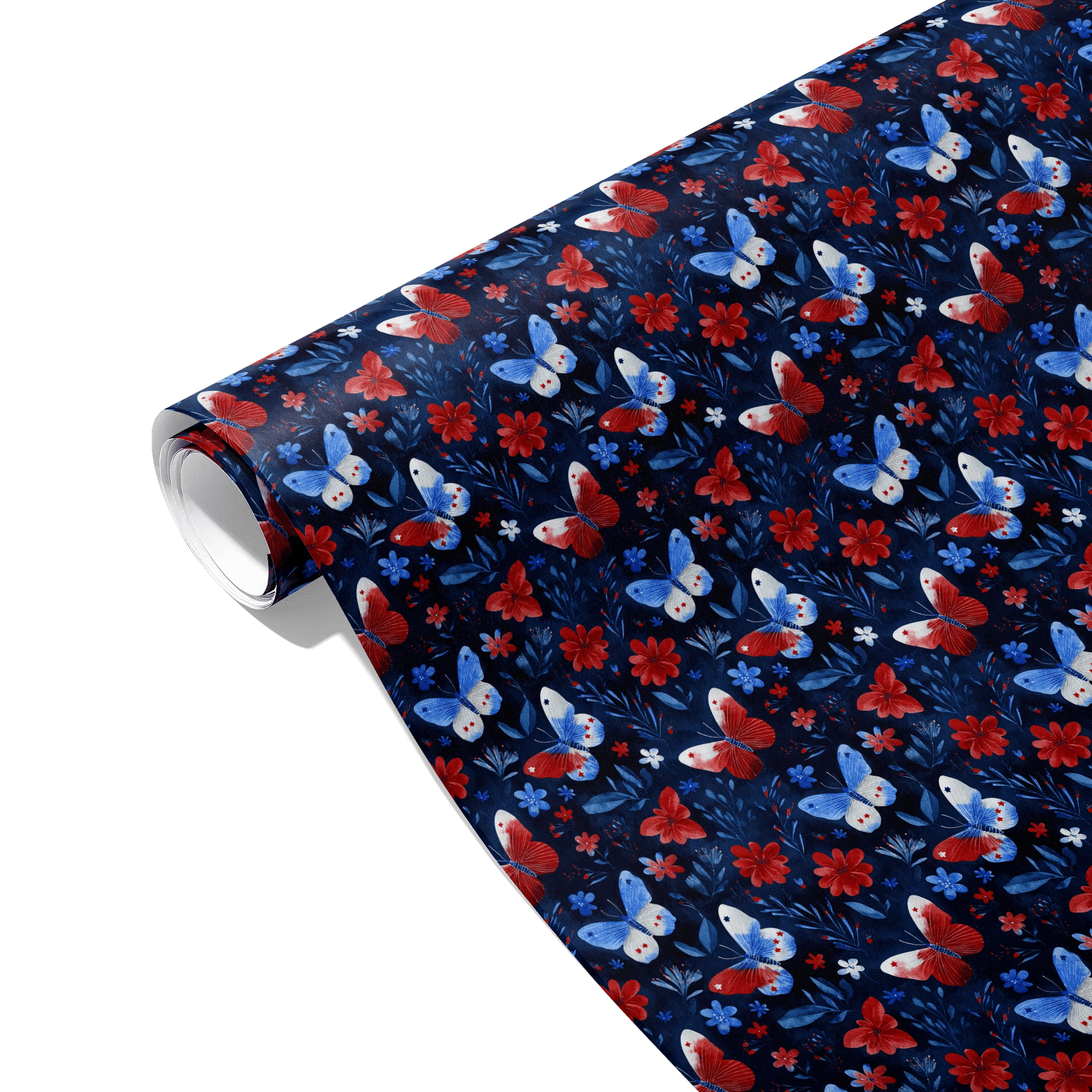 Starry Flutter Wings Gift Wrapping Paper