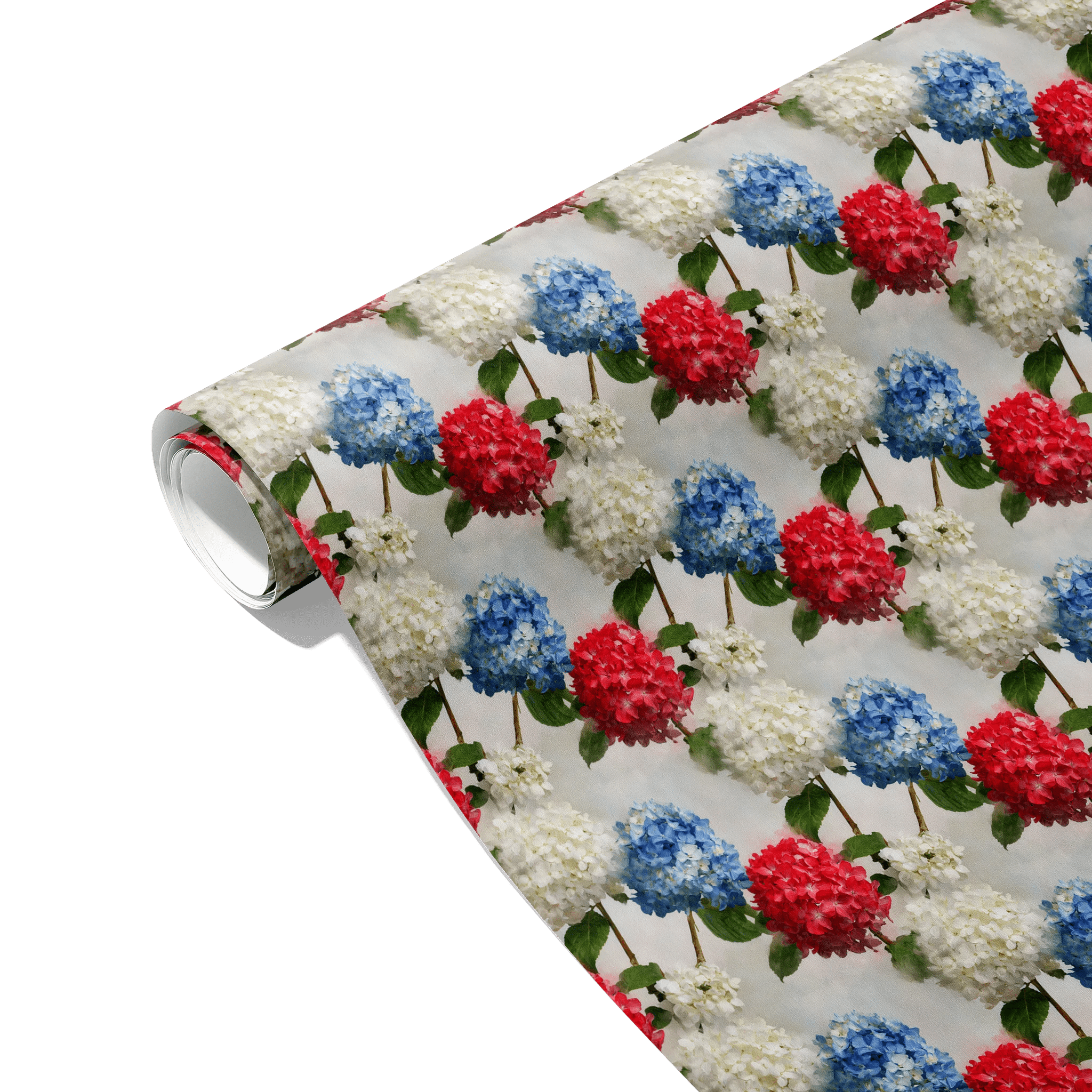 Hydrangea Harmony Clusters Gift Wrapping Paper