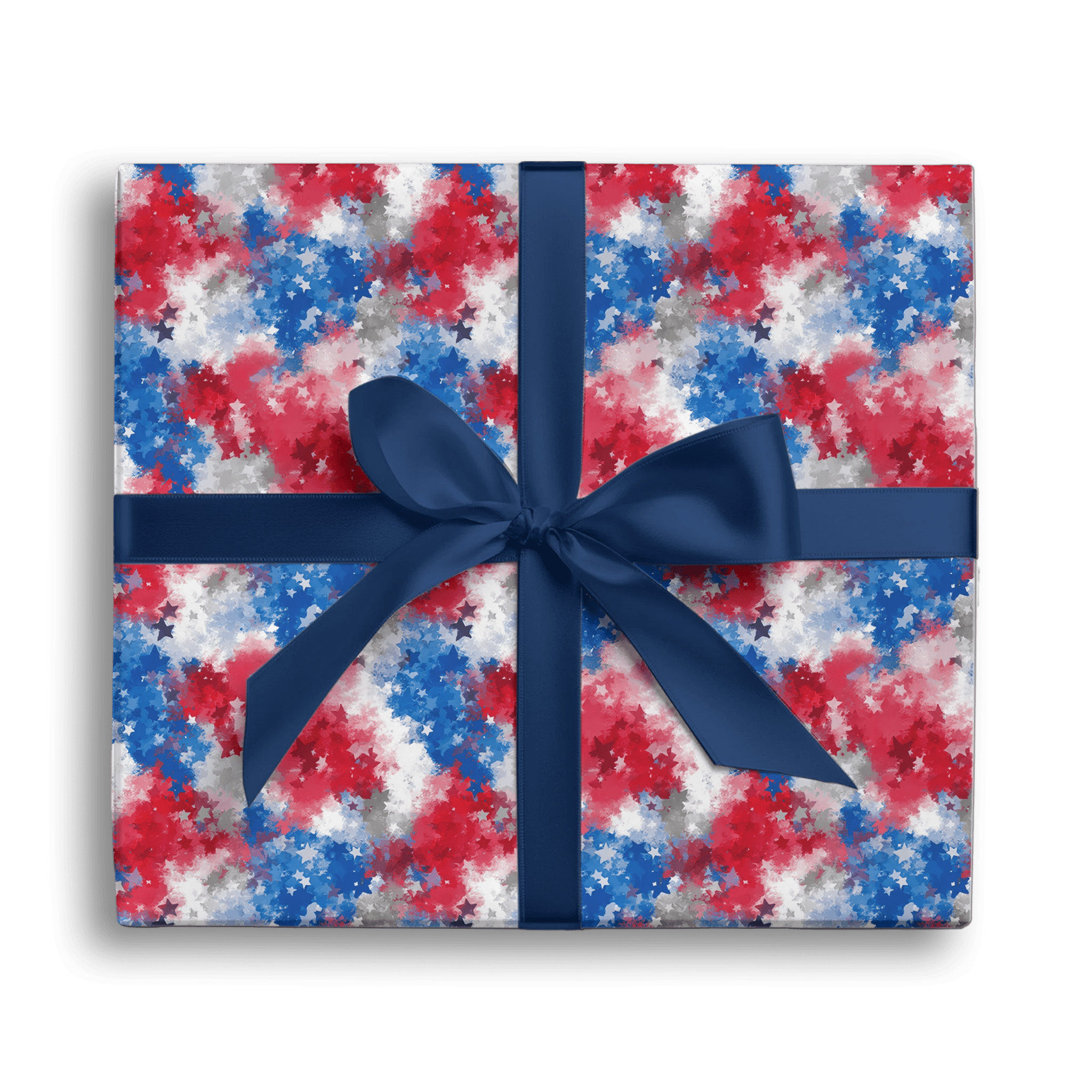 Painted Sky Stars Gift Wrapping Paper