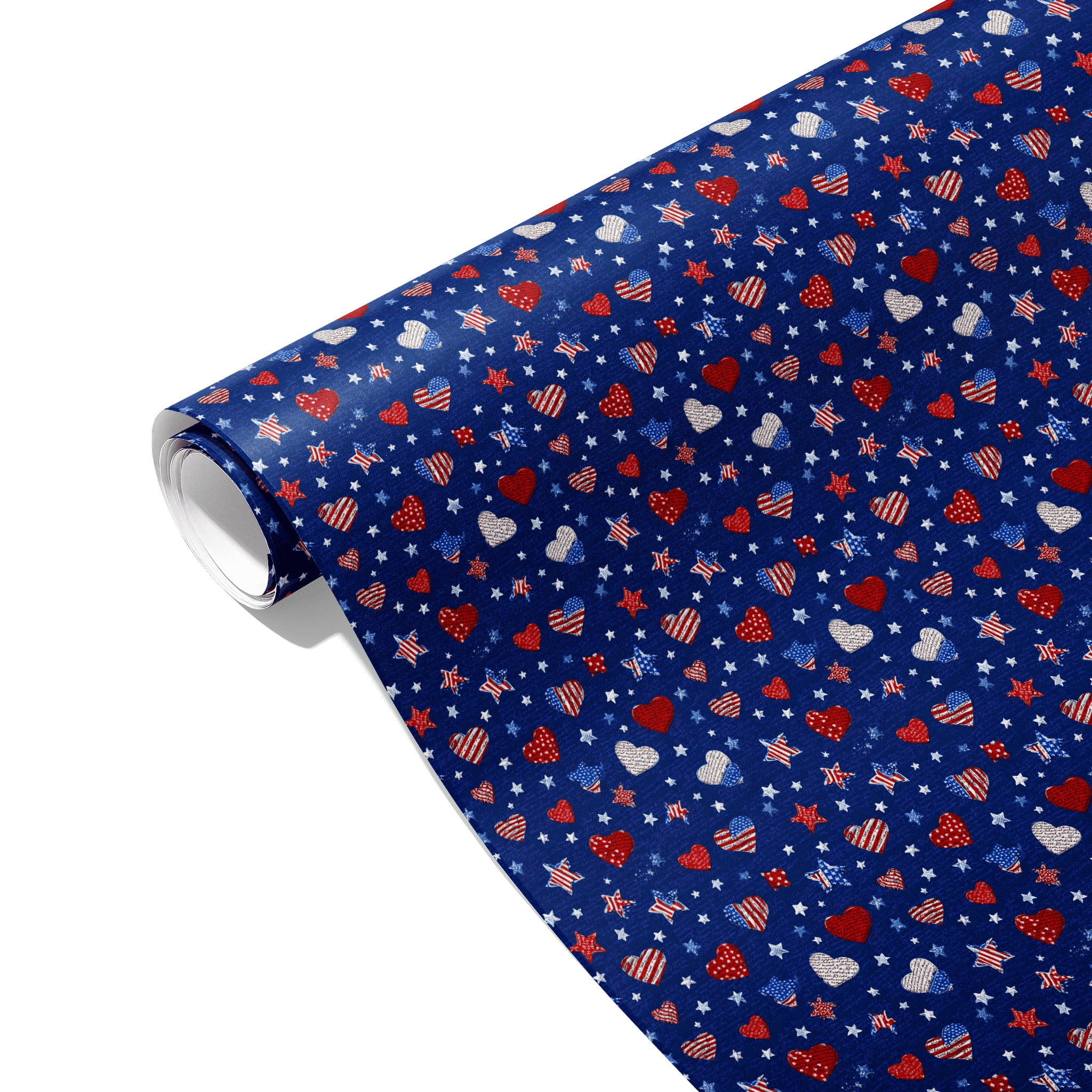 Heartfelt Heritage Romance Gift Wrapping Paper