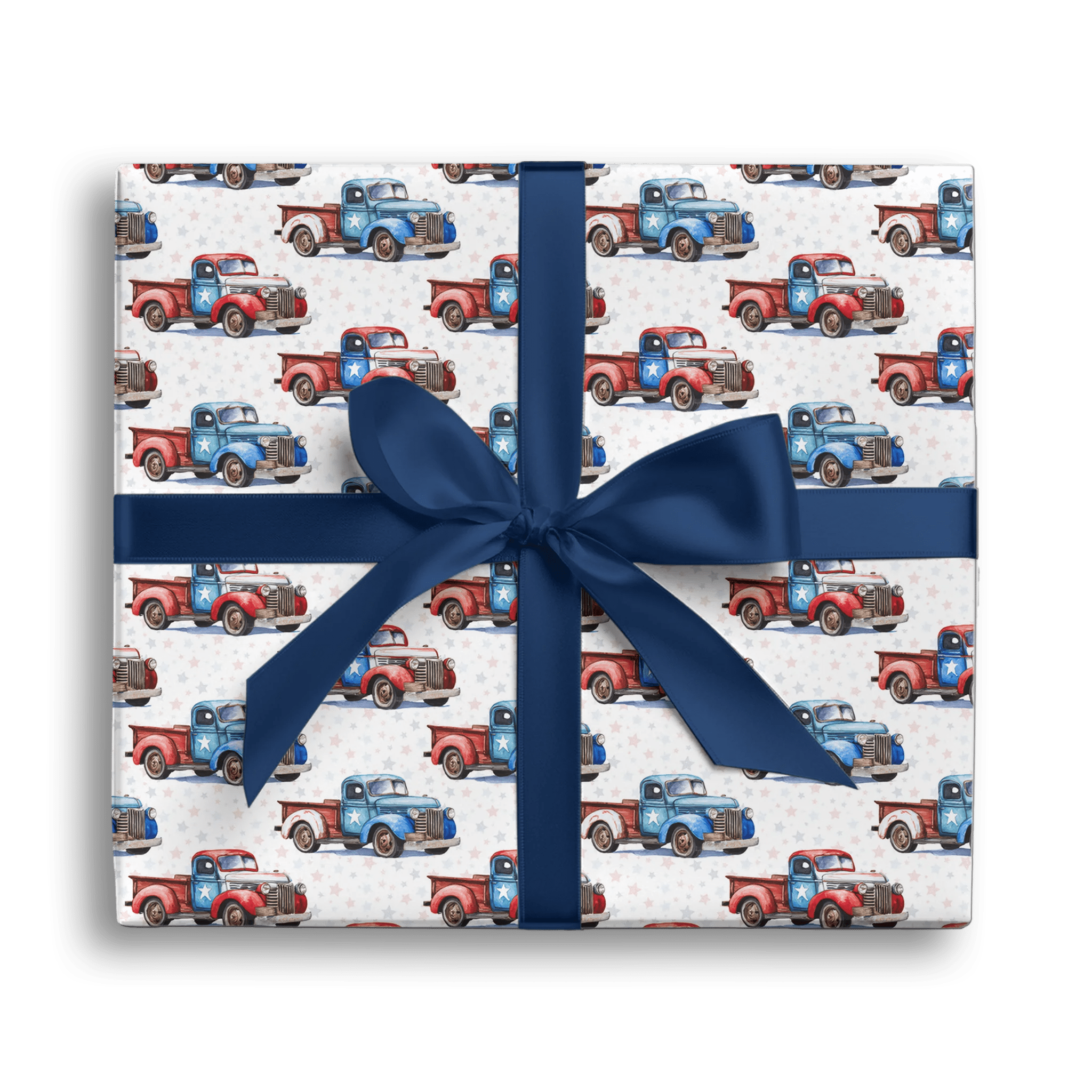 Vintage Voyage Trucks Gift Wrapping Paper