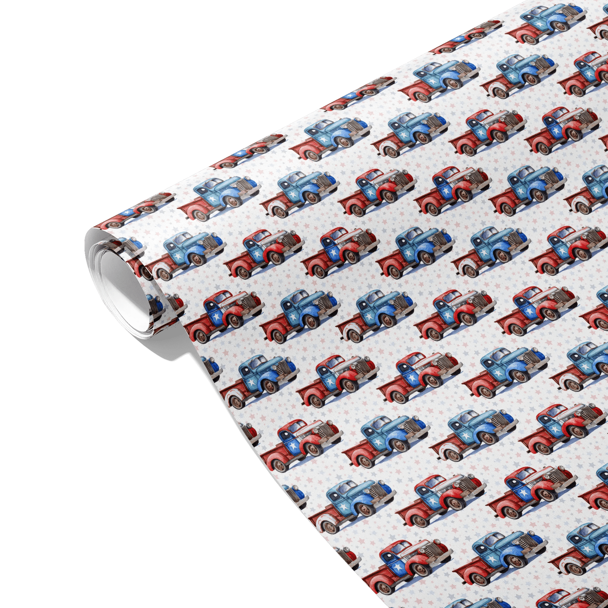 Vintage Voyage Trucks Gift Wrapping Paper