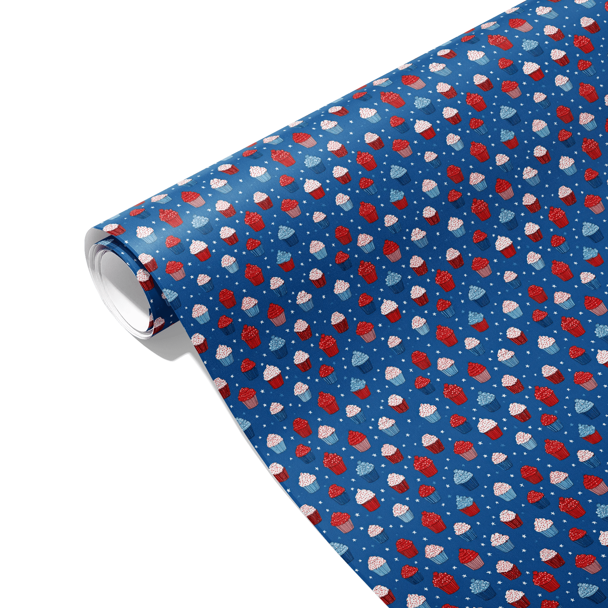 Sweet Freedom Cupcakes Gift Wrapping Paper