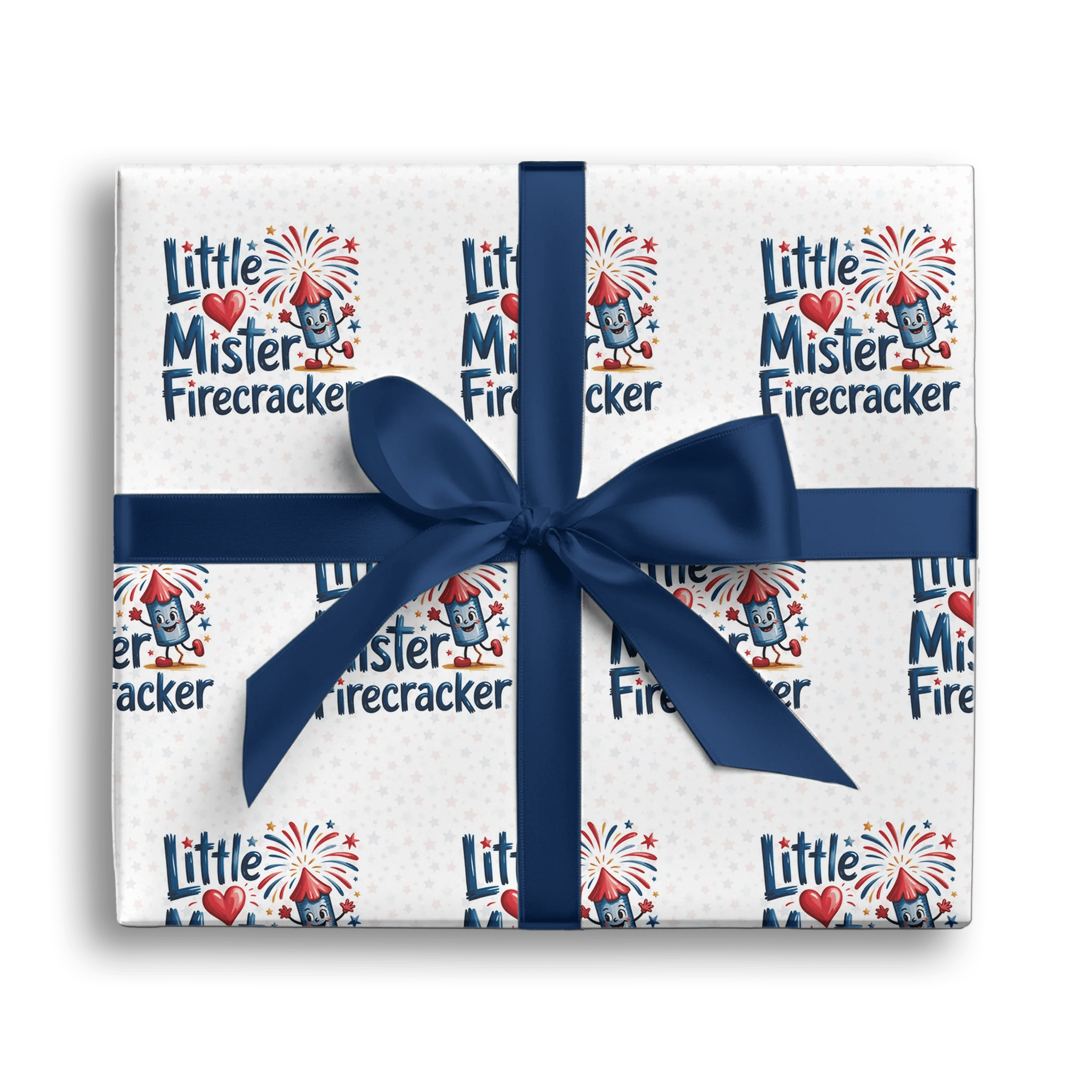 Little Sparkler Character Gift Wrapping Paper
