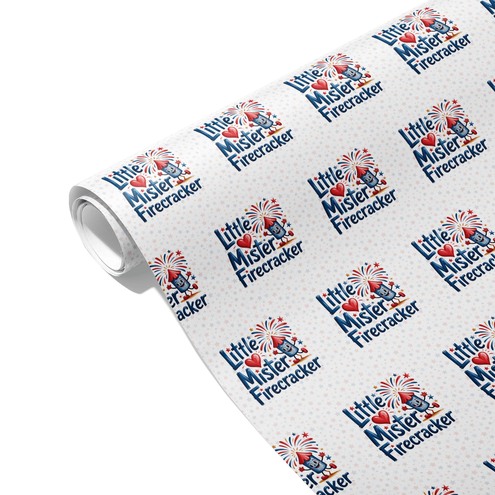 Little Sparkler Character Gift Wrapping Paper