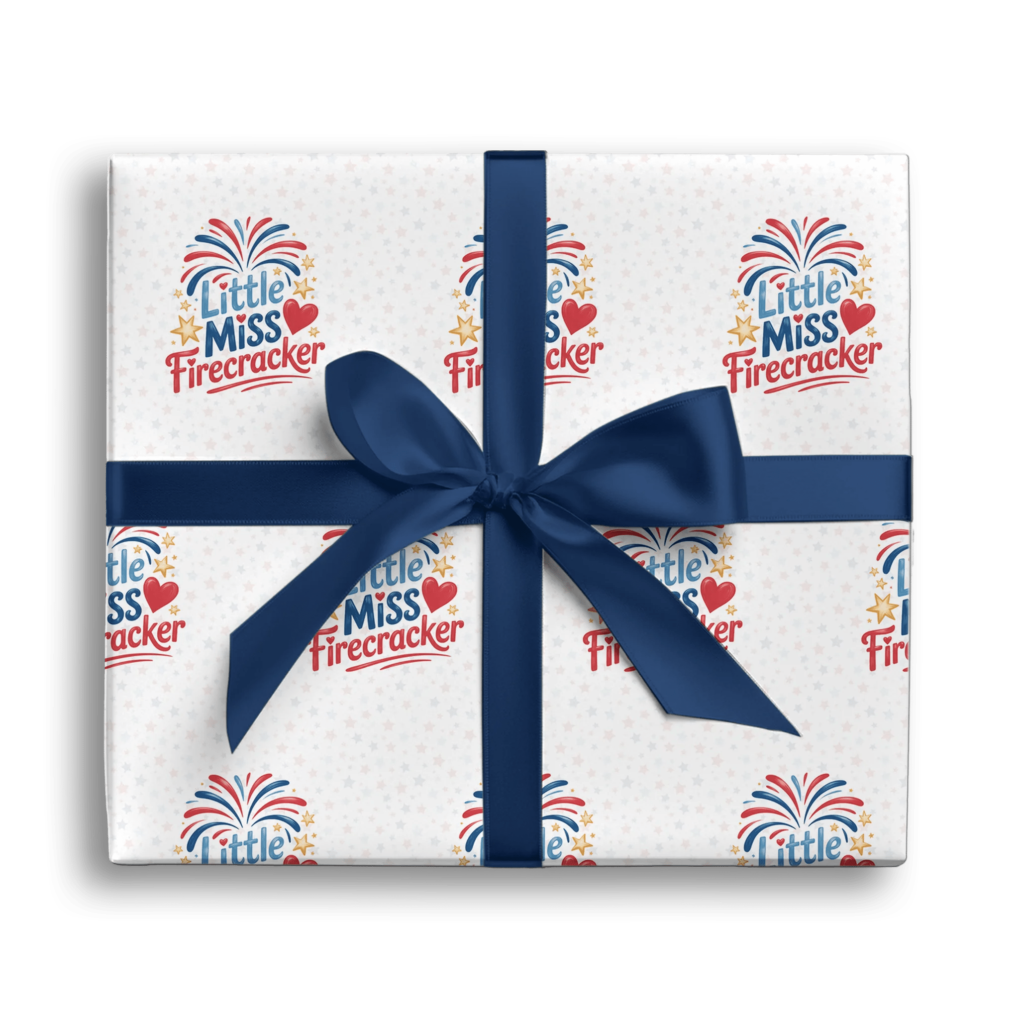 Tiny Sparkler Firecracker Gift Wrapping Paper